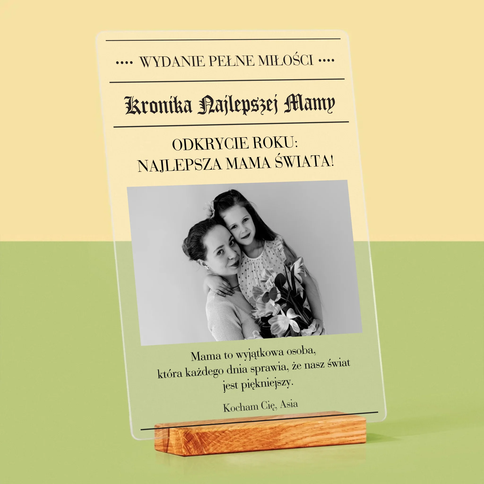 Okładka Magazynu: Kronika Najlepszej Mamy - Wydruk Na Szkle Akrylowym - Image 4
