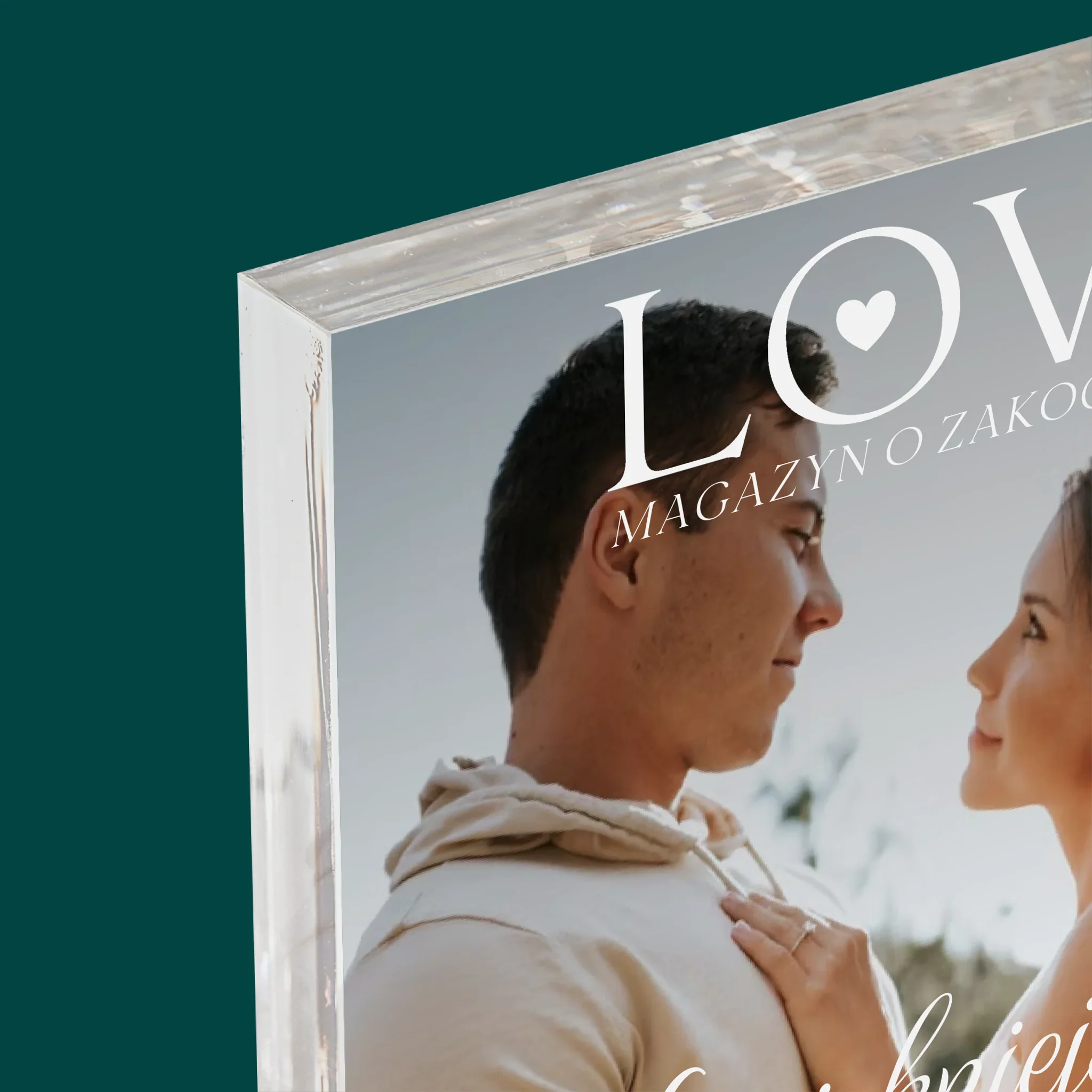 Okładka Magazynu: Love Dla Zakochanych - Blok Akrylowy z Nadrukiem - Image 4