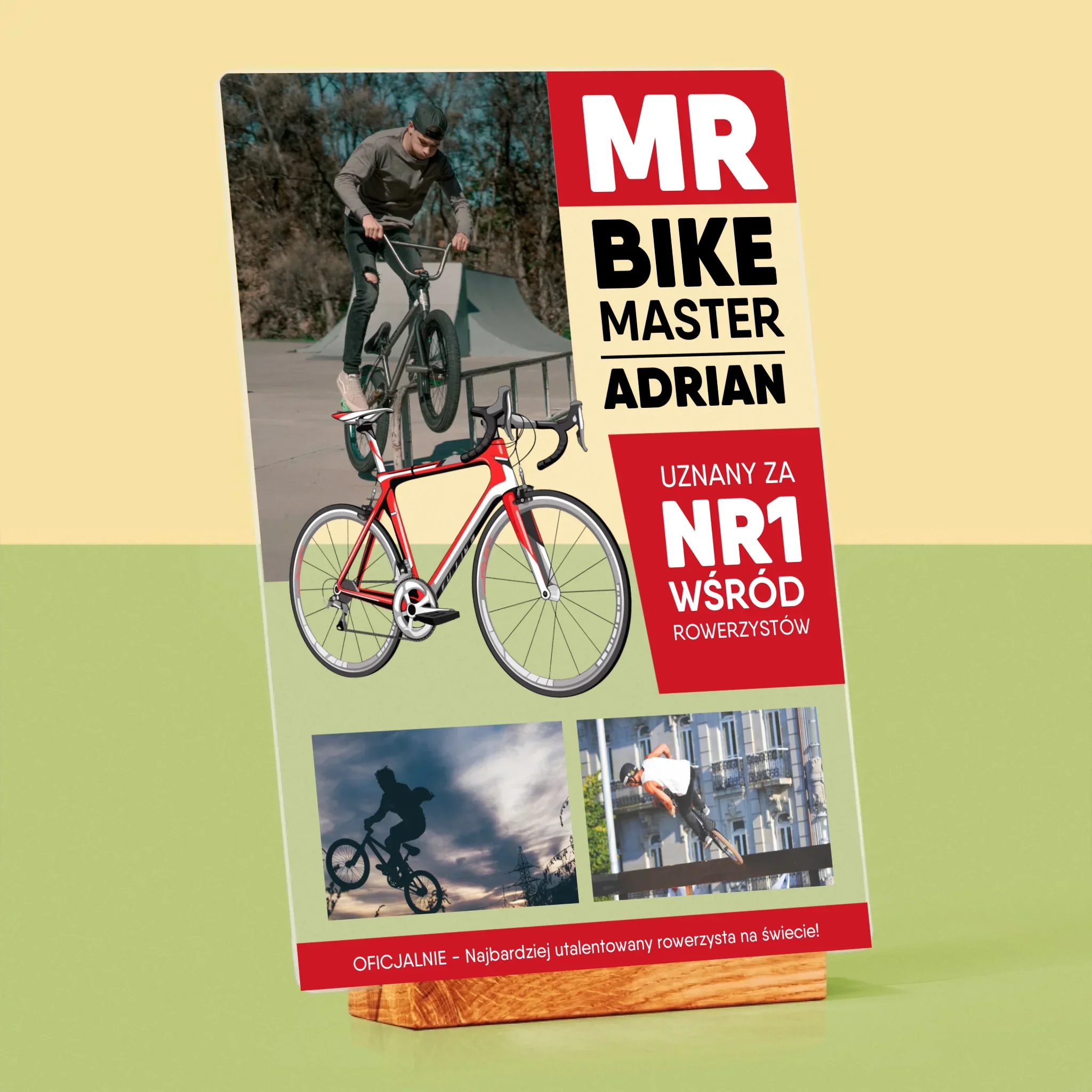 Okładka Magazynu: Mr Bike Master - Wydruk Na Szkle Akrylowym - Image 4