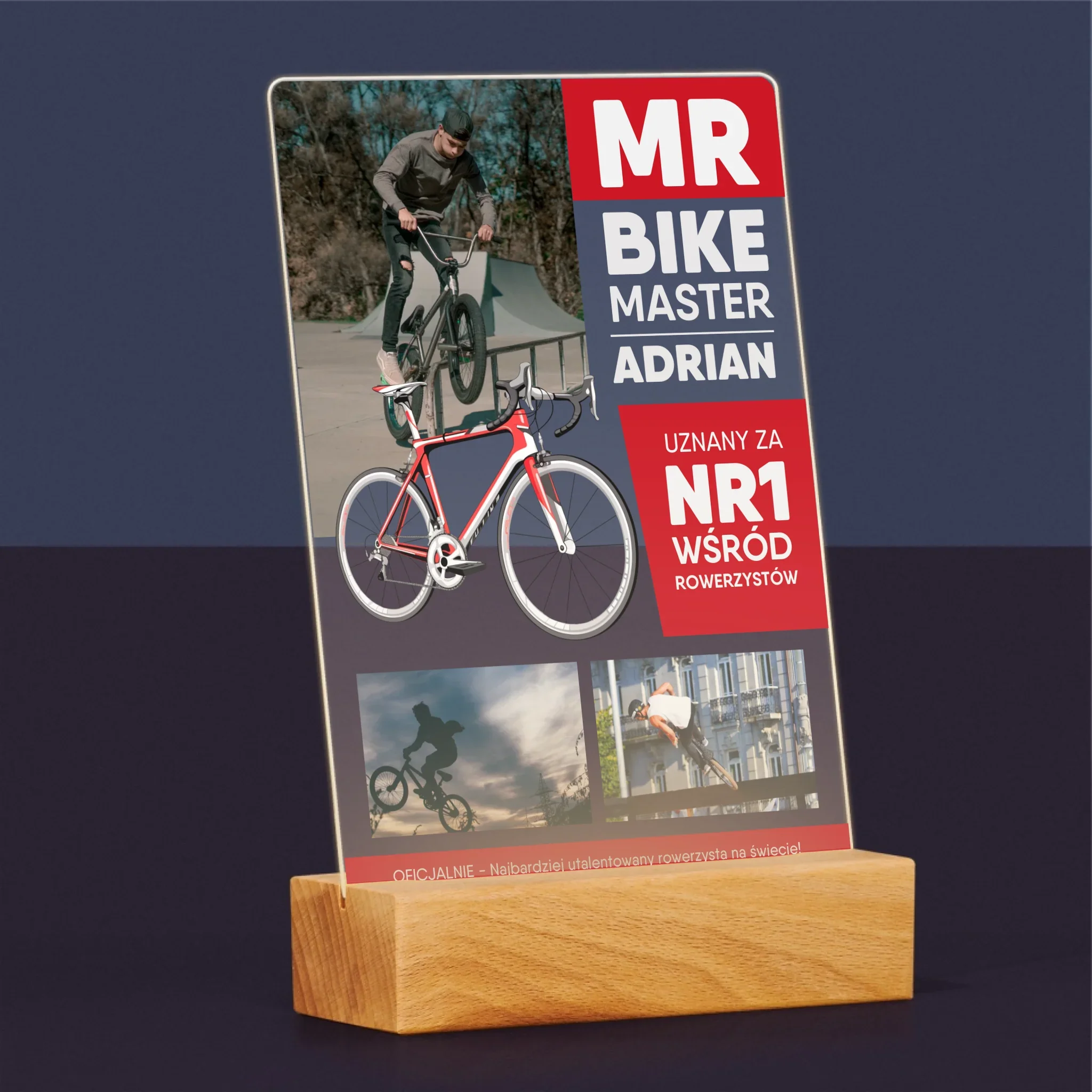 Okładka Magazynu: Mr Bike Master - Wydruk Na Szkle Akrylowym - Image 5