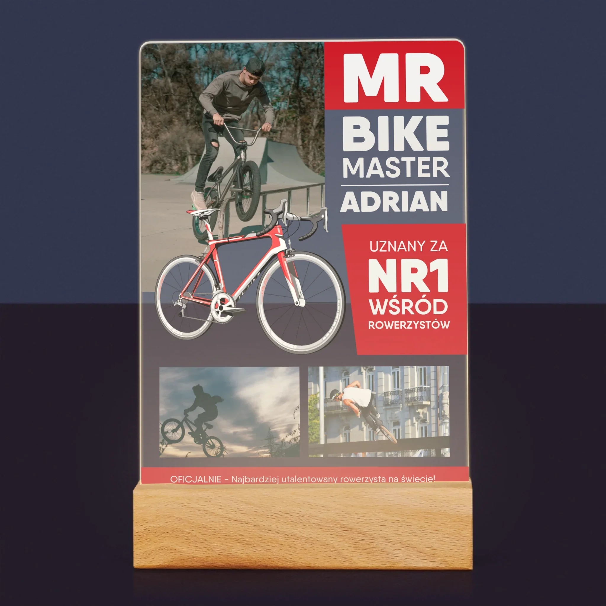Okładka Magazynu: Mr Bike Master - Wydruk Na Szkle Akrylowym - Image 7