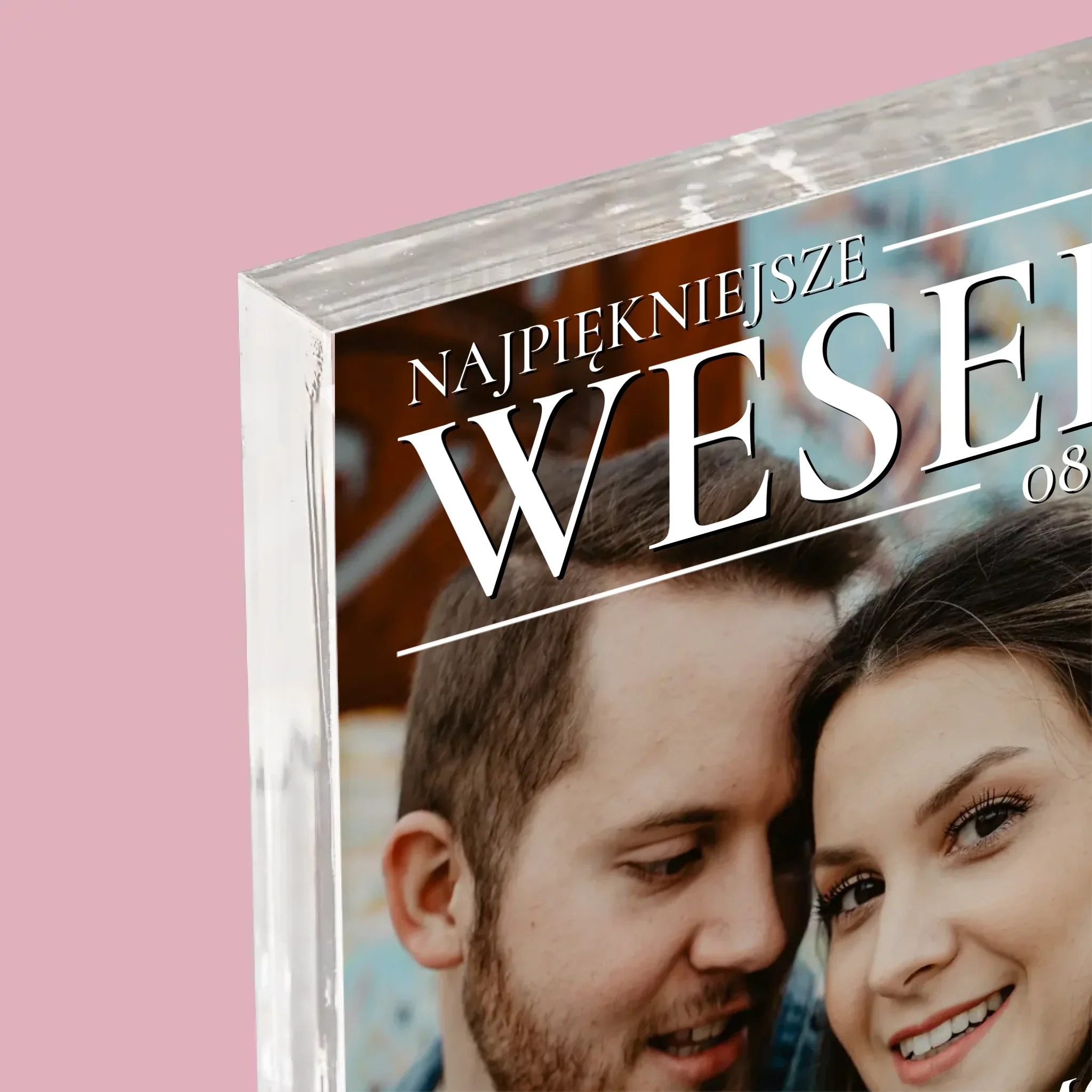 Okładka Magazynu: Najpiękniejsze Wesele - Blok Akrylowy z Nadrukiem - Image 4