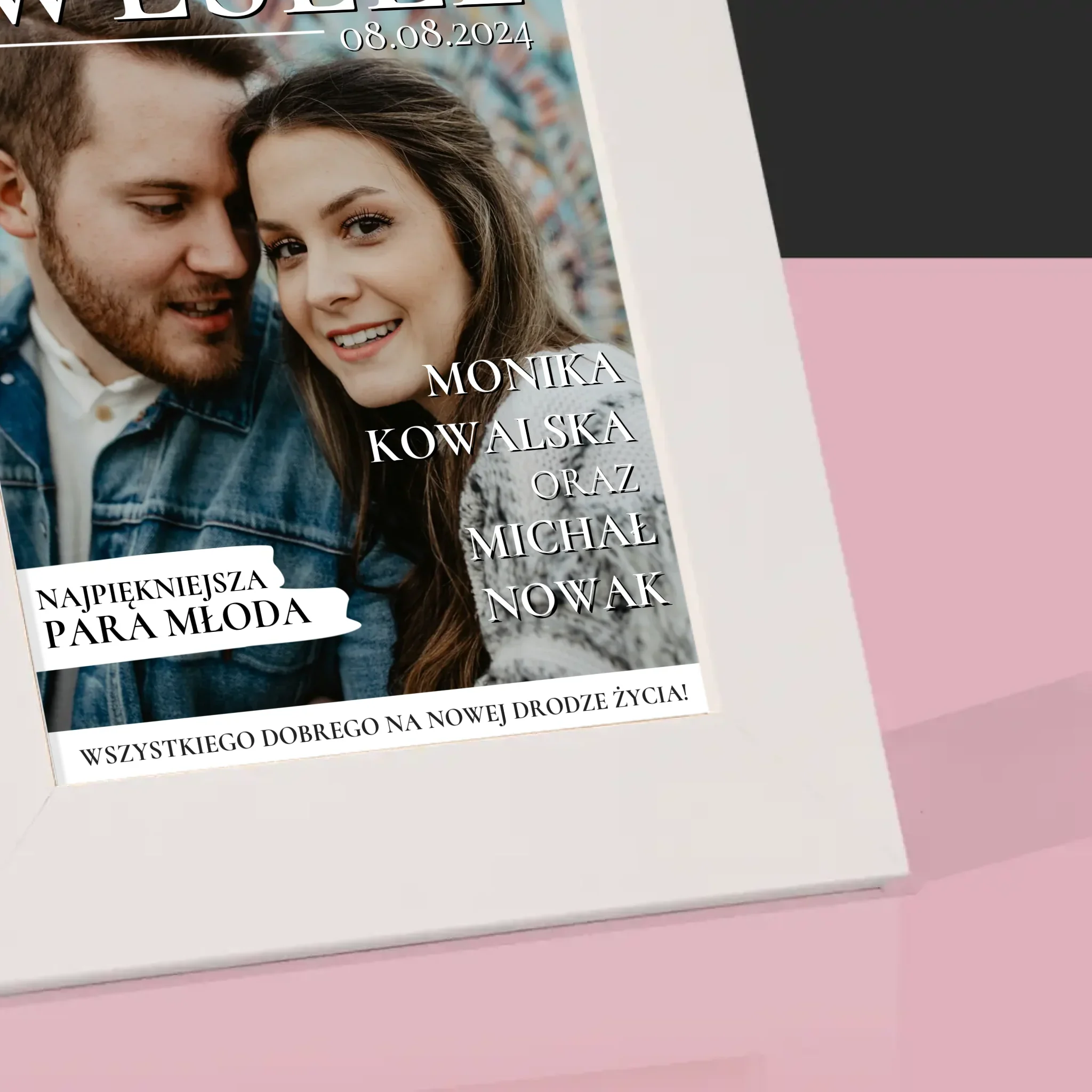 Okładka Magazynu: Najpiękniejsze Wesele - Ramka Na Zdjęcie - Image 4