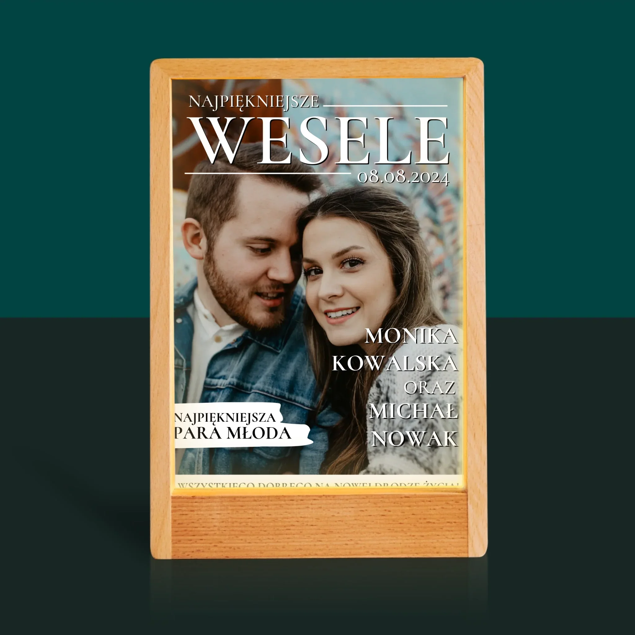 Okładka Magazynu: Najpiękniejsze Wesele - Wydruk Na Szkle Akrylowym - Image 10