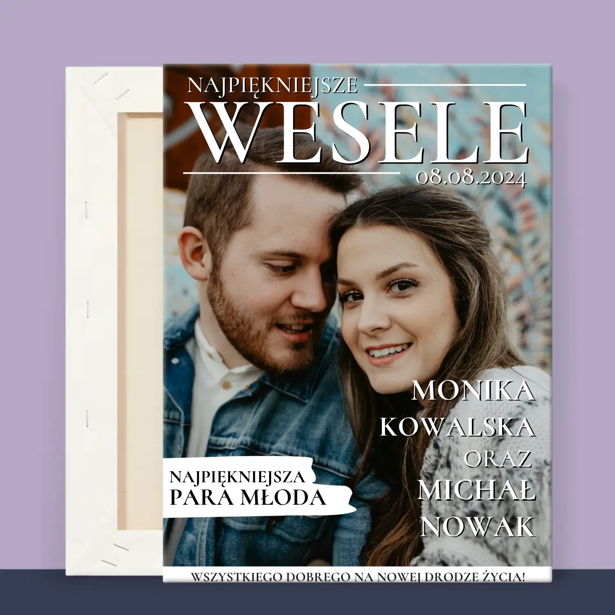 Okładka Magazynu: Najpiękniejsze Wesele - Wydruk Obramowany 30x40 - Image 11