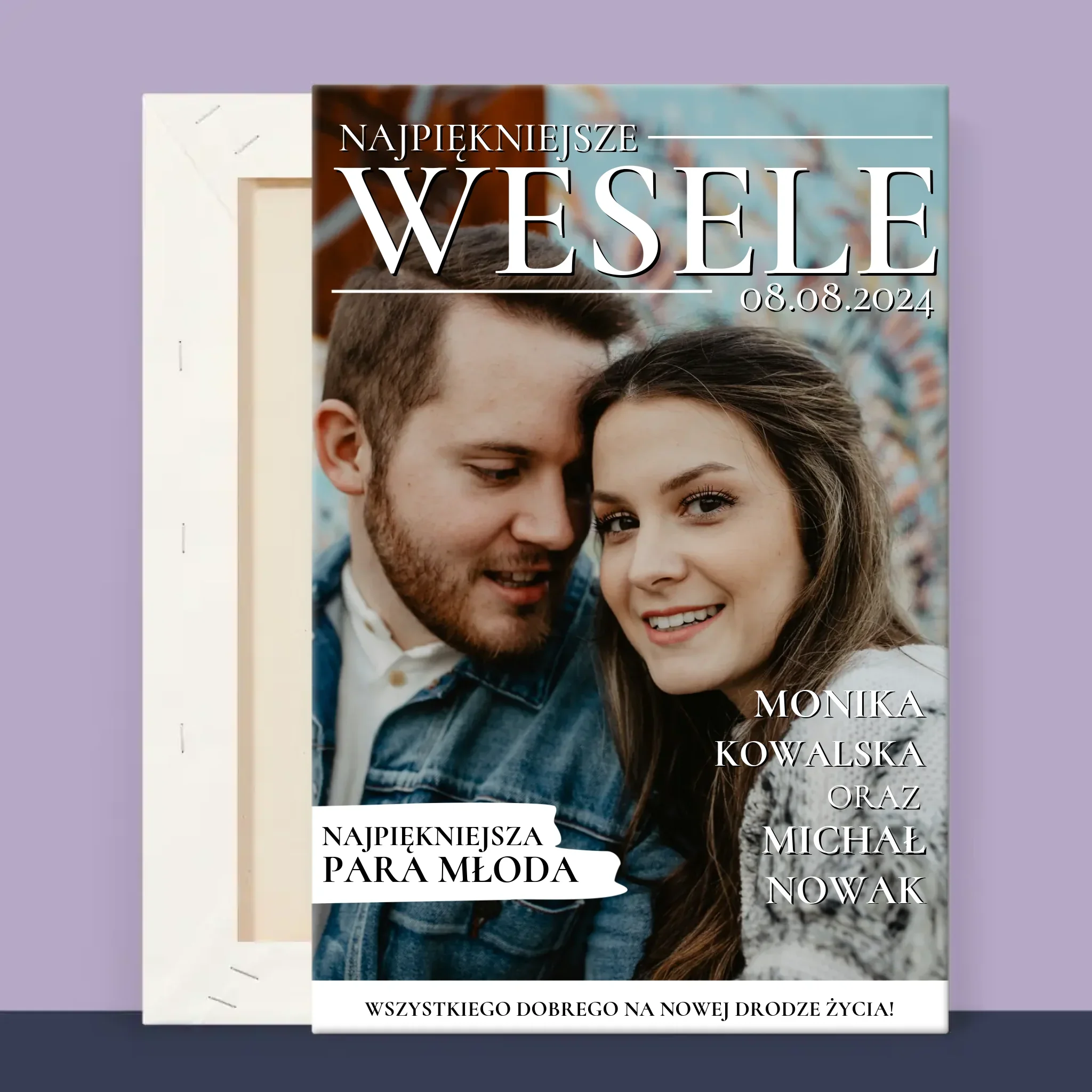 Okładka Magazynu: Najpiękniejsze Wesele - Wydruk Obramowany 30x40 - Image 12