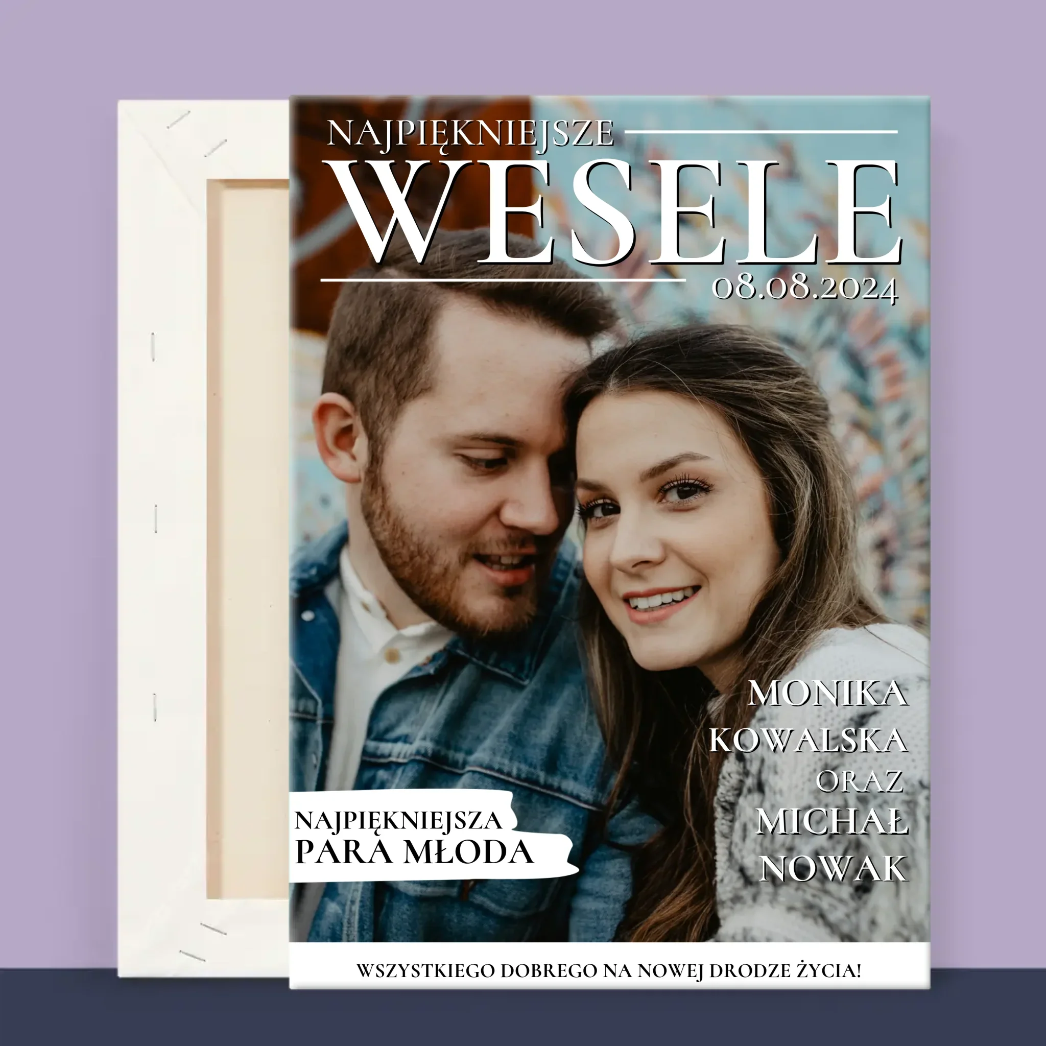 Okładka Magazynu: Najpiękniejsze Wesele - Wydruk Obramowany 30x40 - Image 13