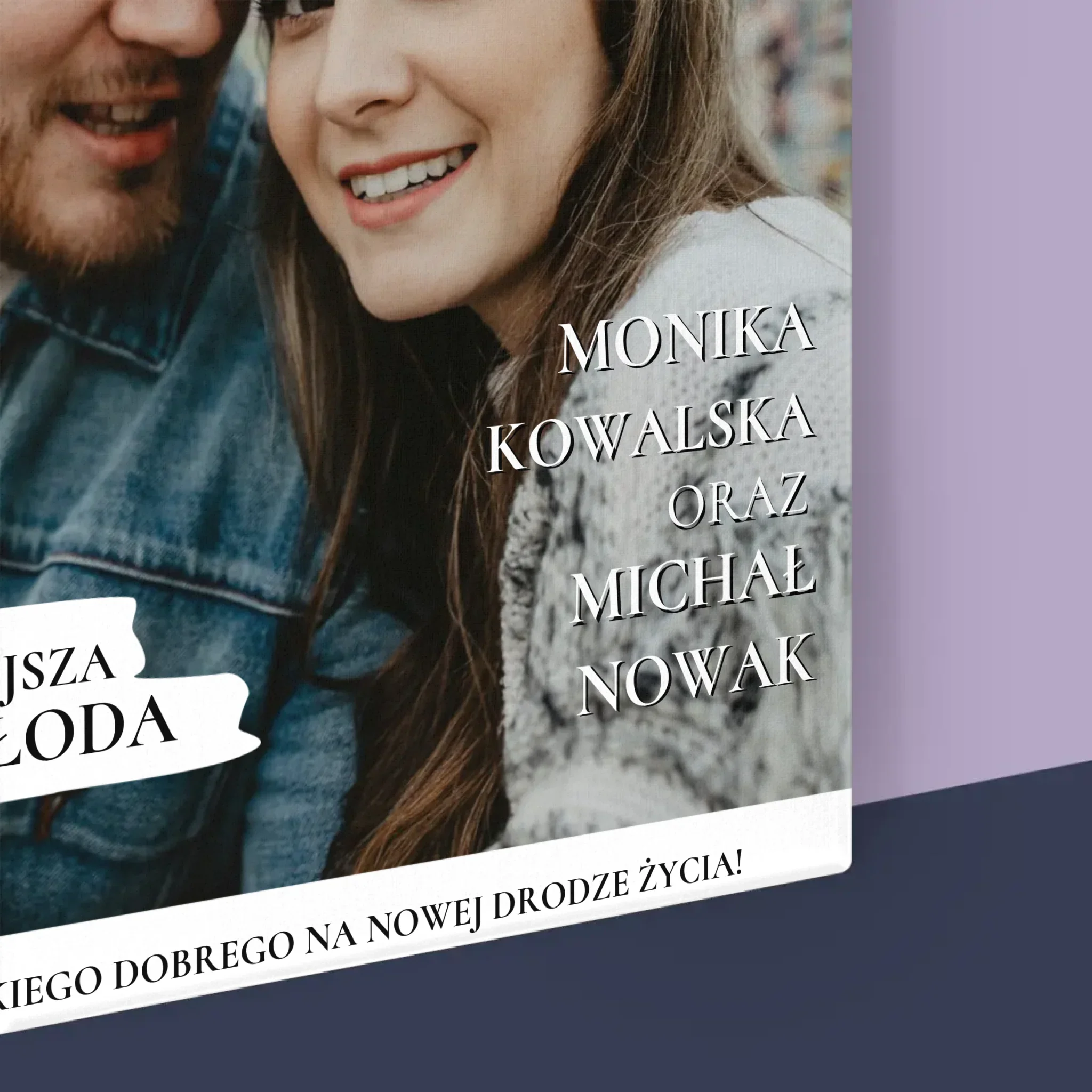 Okładka Magazynu: Najpiękniejsze Wesele - Wydruk Obramowany 30x40 - Image 16