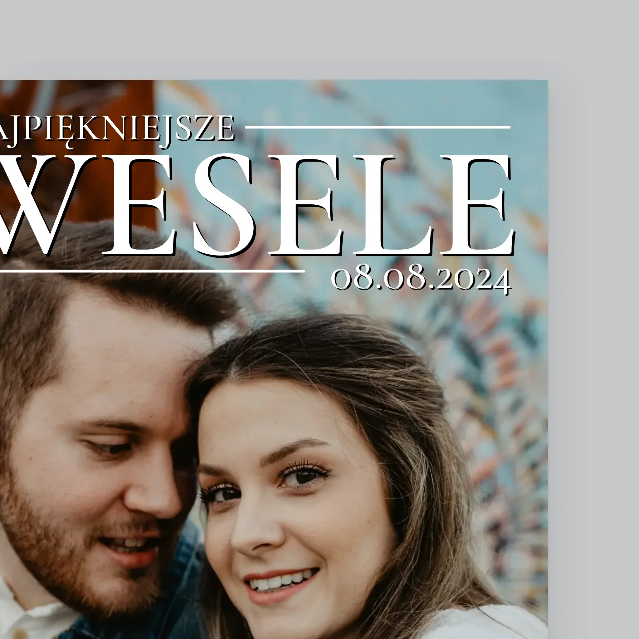 Okładka Magazynu: Najpiękniejsze Wesele - Wydruk Obramowany 30x40 - Image 3