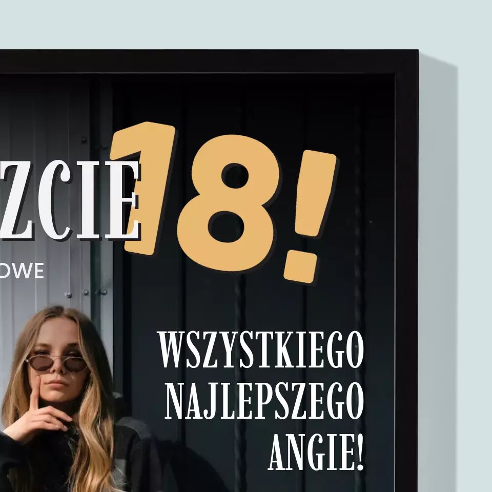 Okładka Magazynu: Nareszcie 18 - Wydruk Obramowany - Image 2