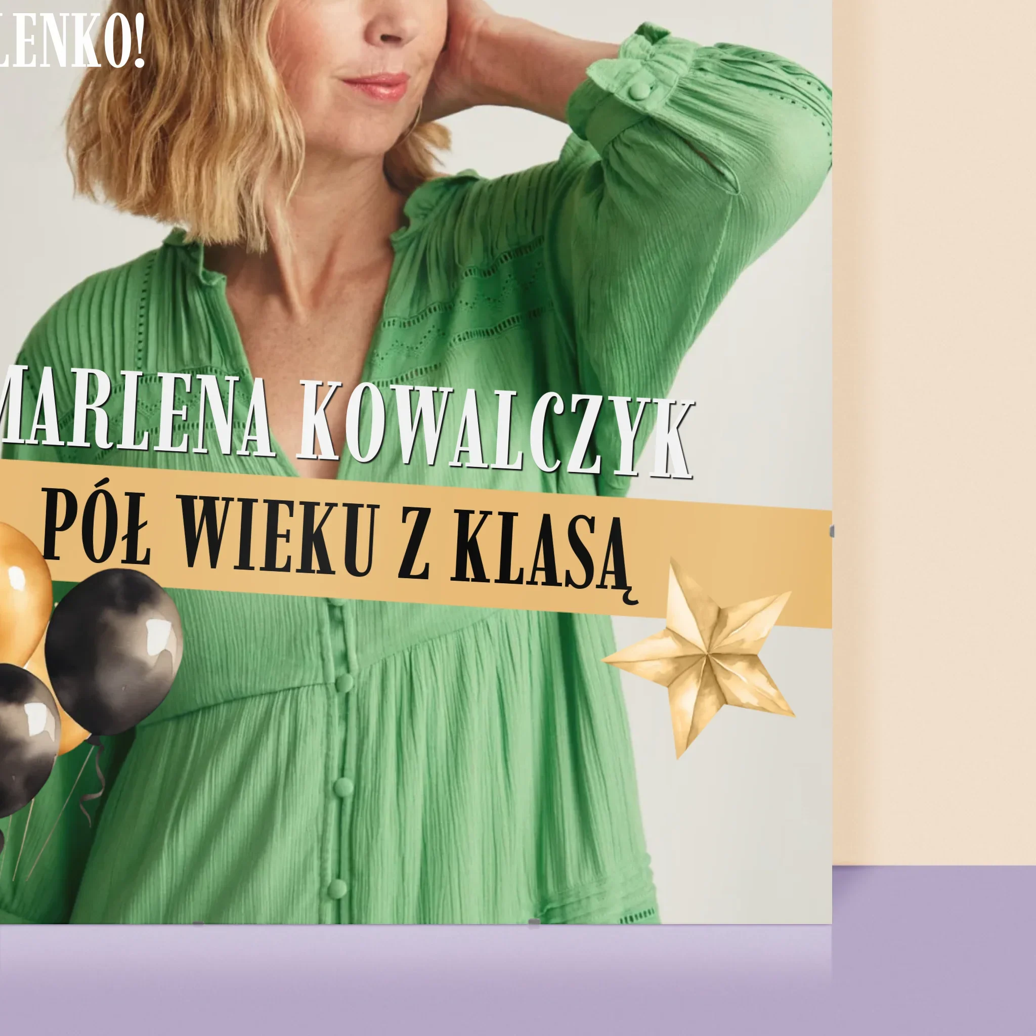 Okładka Magazynu: Nareszcie 50 - Personalizowany Plakat - Image 2
