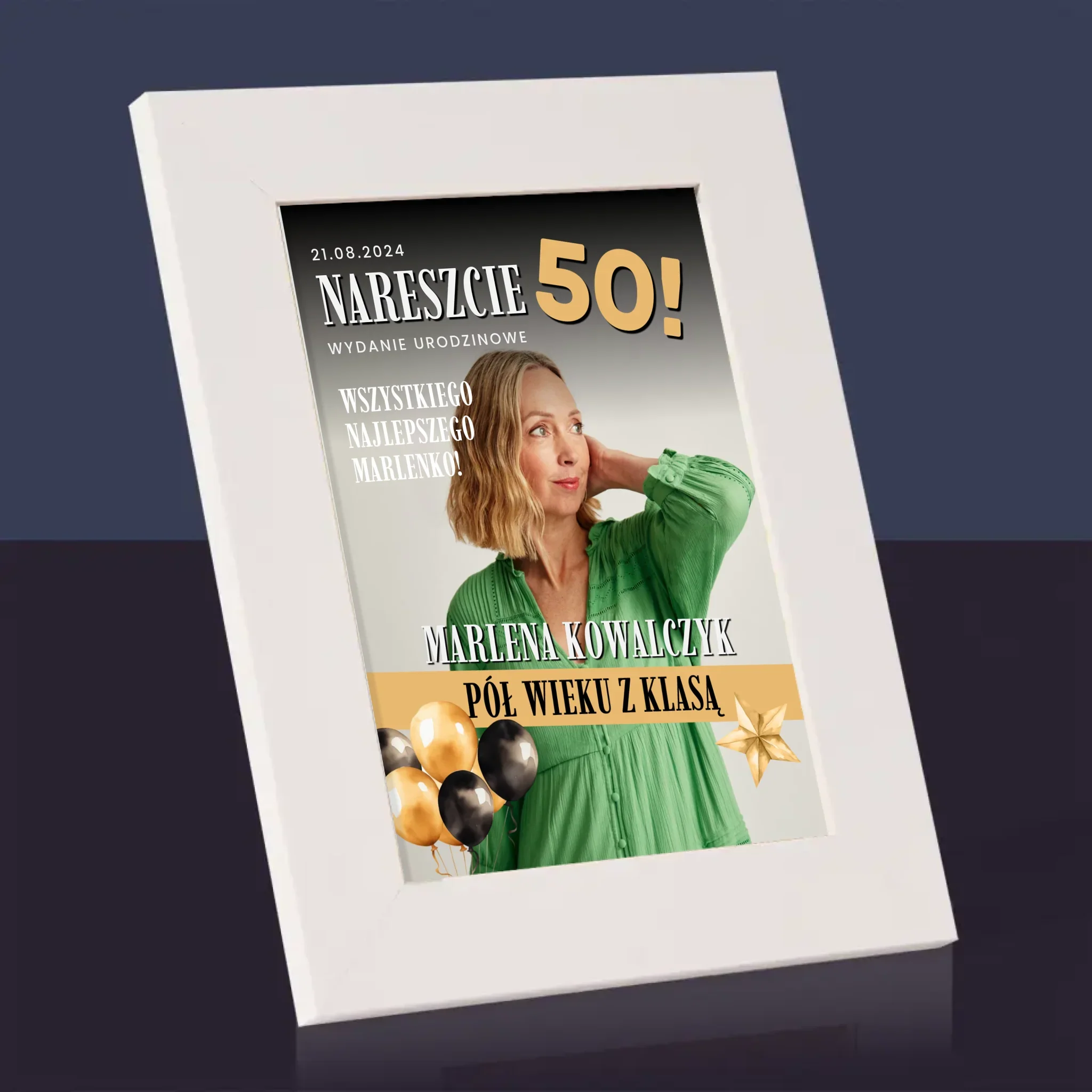 Okładka Magazynu: Nareszcie 50 - Ramka Na Zdjęcie
