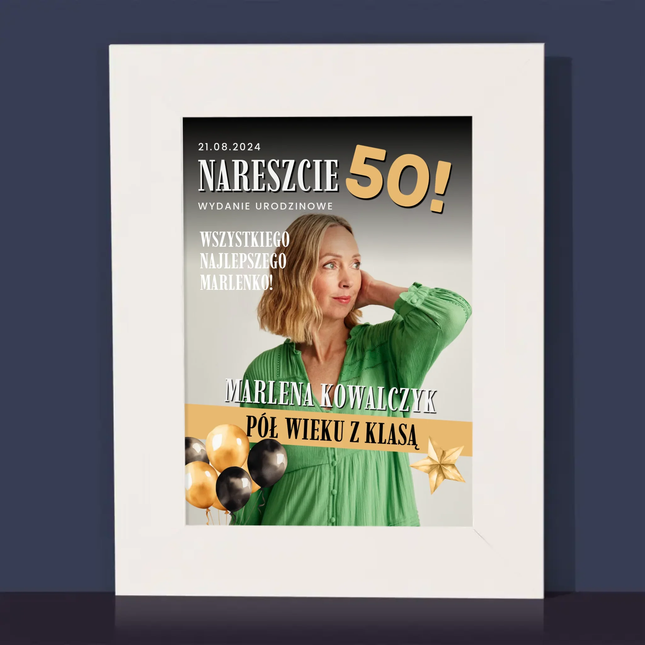 Okładka Magazynu: Nareszcie 50 - Ramka Na Zdjęcie - Image 2