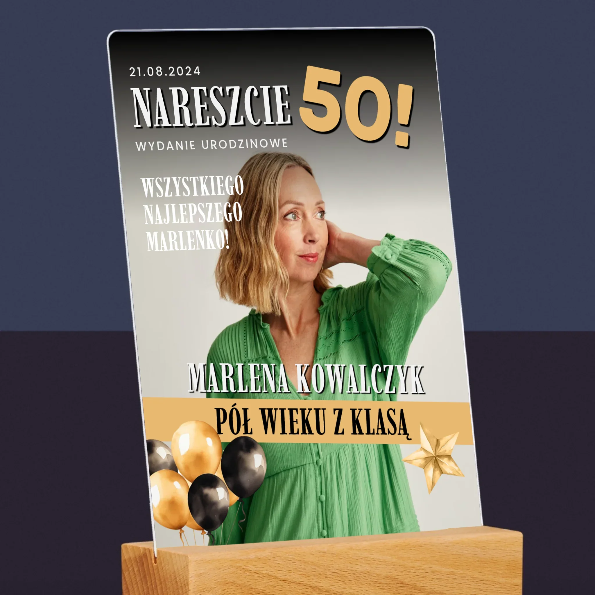 Okładka Magazynu: Nareszcie 50 - Wydruk Na Szkle Akrylowym - Image 6