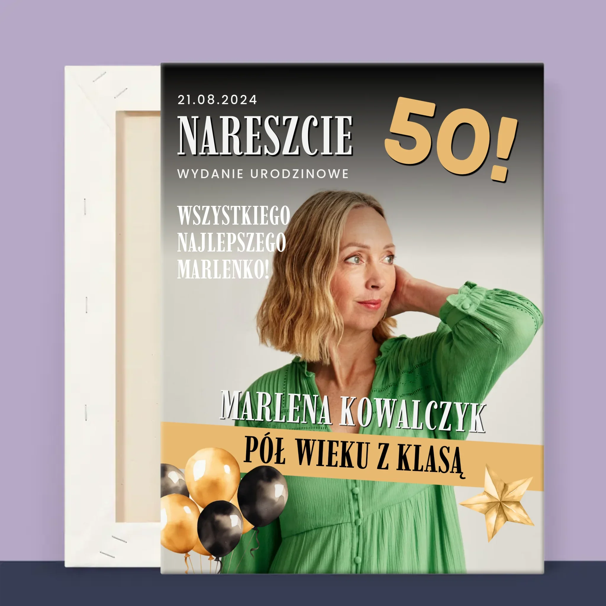 Okładka Magazynu: Nareszcie 50 - Wydruk Obramowany - Image 12