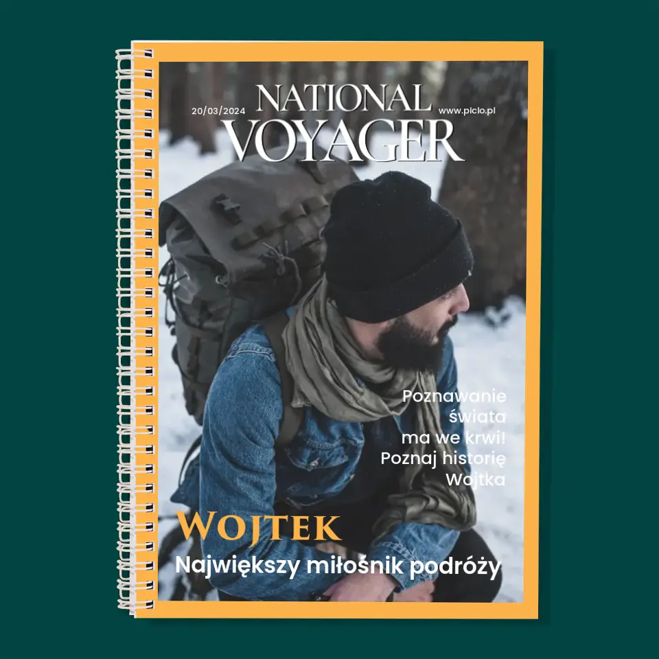 Okładka Magazynu: National Voyager - Planer Dzienny z Nadrukiem - Image 3