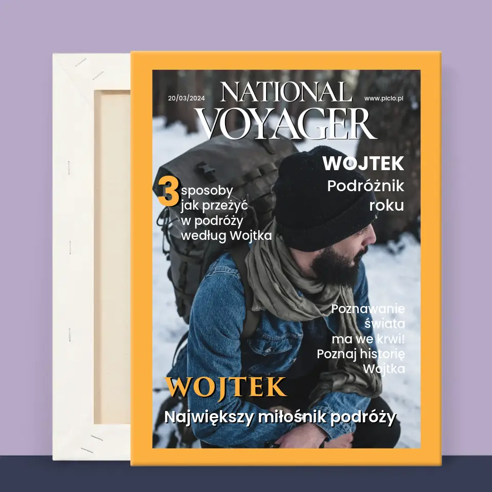 Okładka Magazynu: National Voyager - Wydruk Obramowany - Image 11