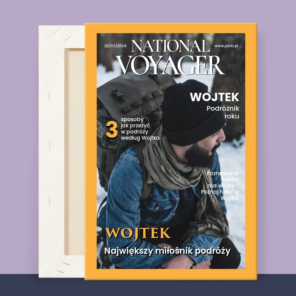 Okładka Magazynu: National Voyager - Wydruk Obramowany - Image 12