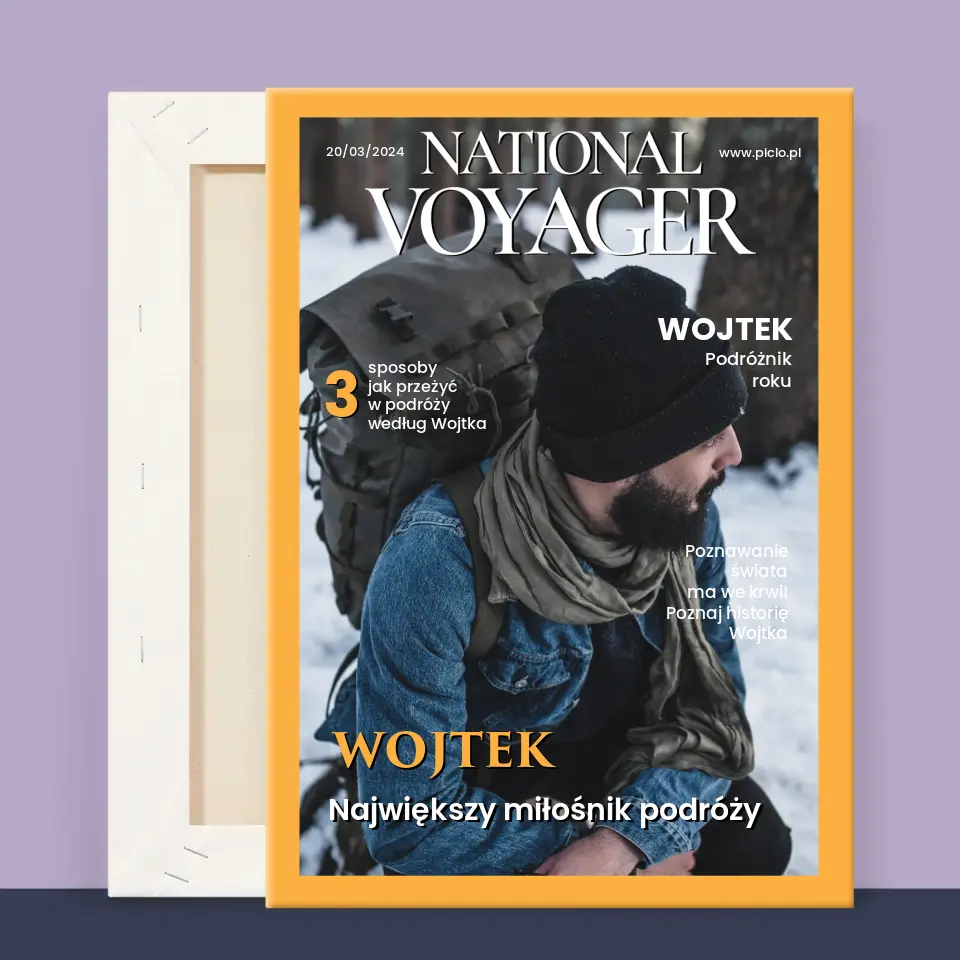 Okładka Magazynu: National Voyager - Wydruk Obramowany - Image 13