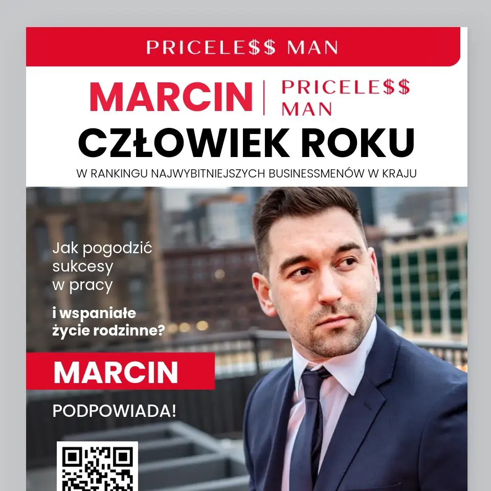 Okładka Magazynu: Priceless Man - Wydruk Obramowany - Image 2