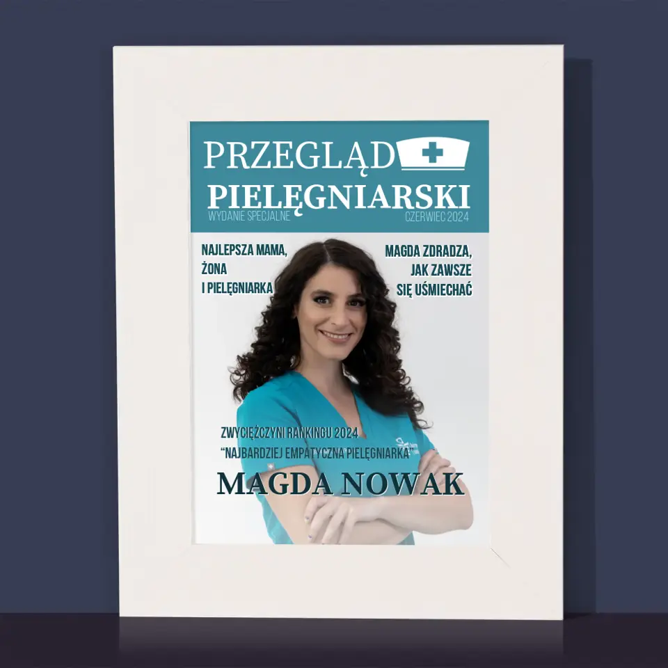 Okładka Magazynu: Przegląd Pielęgniarski - Ramka Na Zdjęcie - Image 2