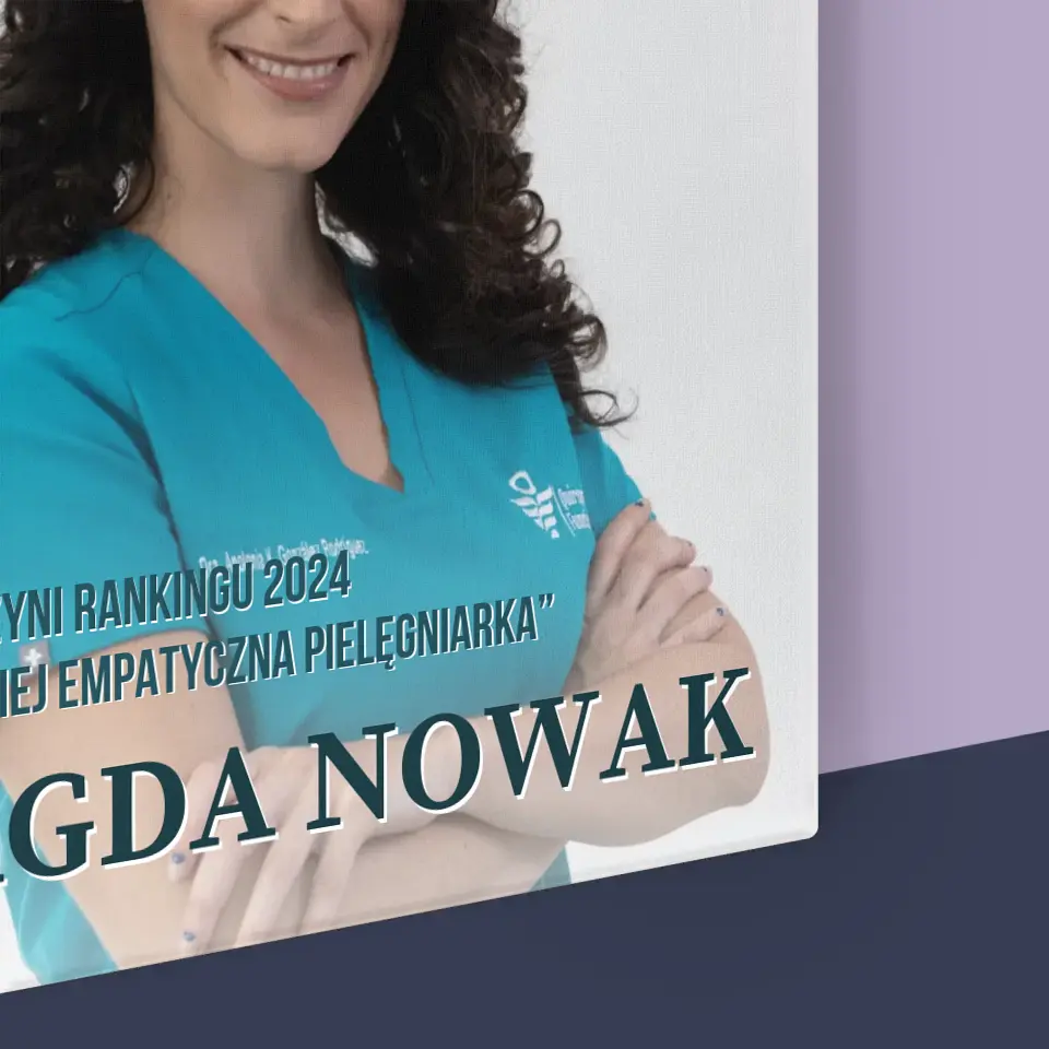 Okładka Magazynu: Przegląd Pielęgniarski - Wydruk Obramowany - Image 16