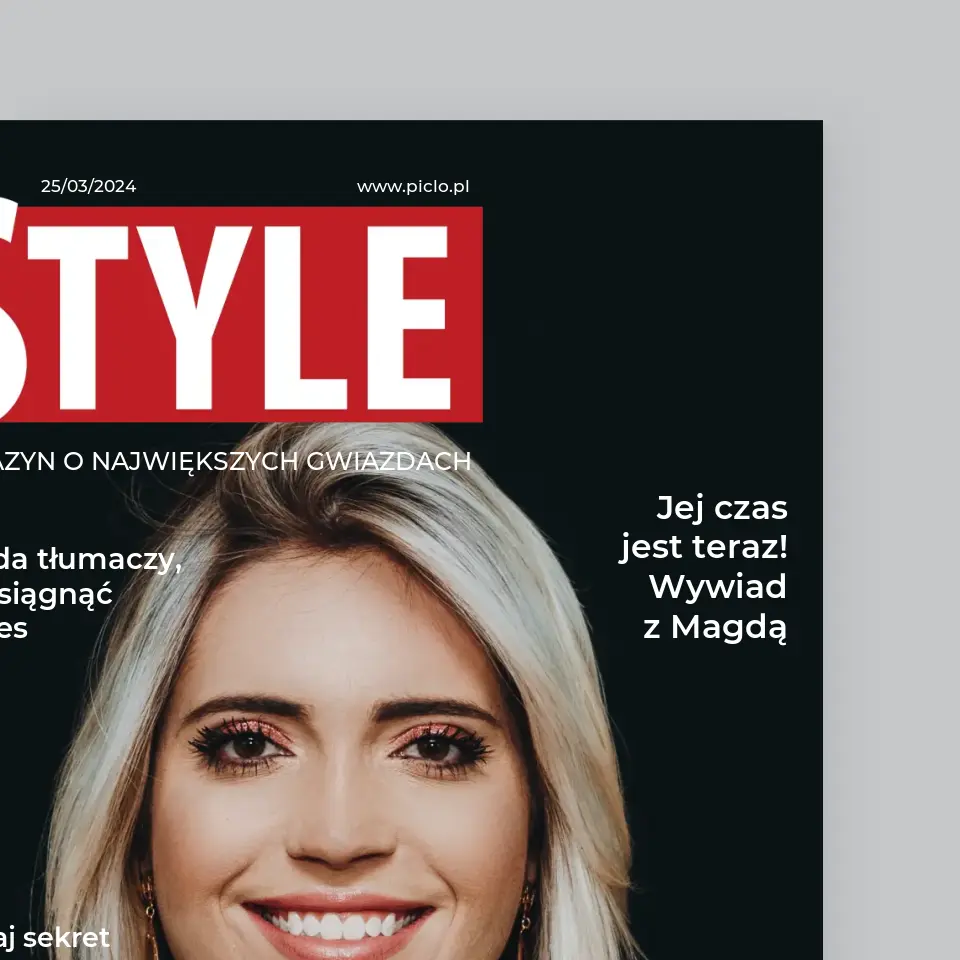 Okładka Magazynu: Style - Wydruk Obramowany - Image 3