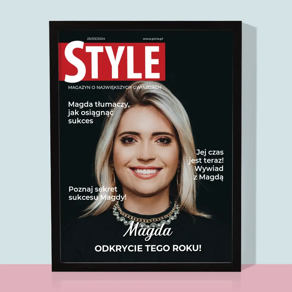 Okładka Magazynu: Style - Wydruk Obramowany - Image 5