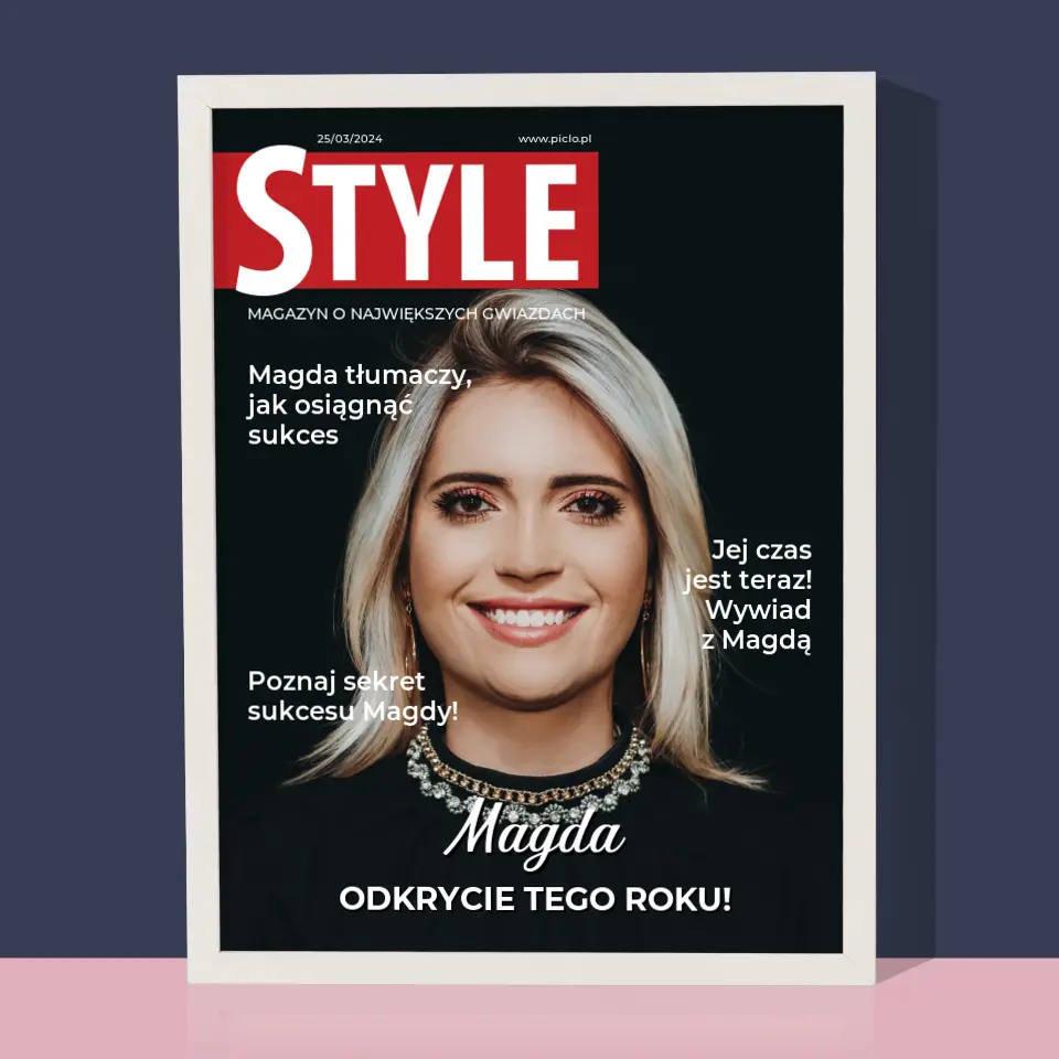 Okładka Magazynu: Style - Wydruk Obramowany - Image 8