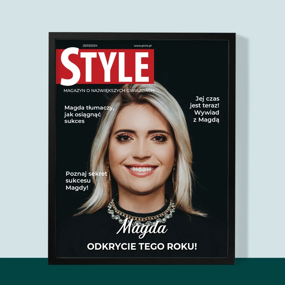 Okładka Magazynu: Style - Wydruk Obramowany - Image 9
