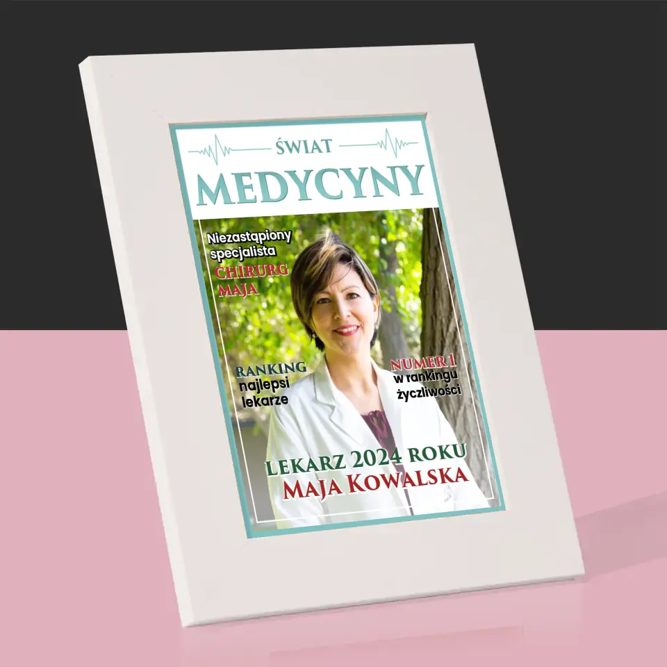 Okładka Magazynu: Świat Medycyny - Ramka Na Zdjęcie