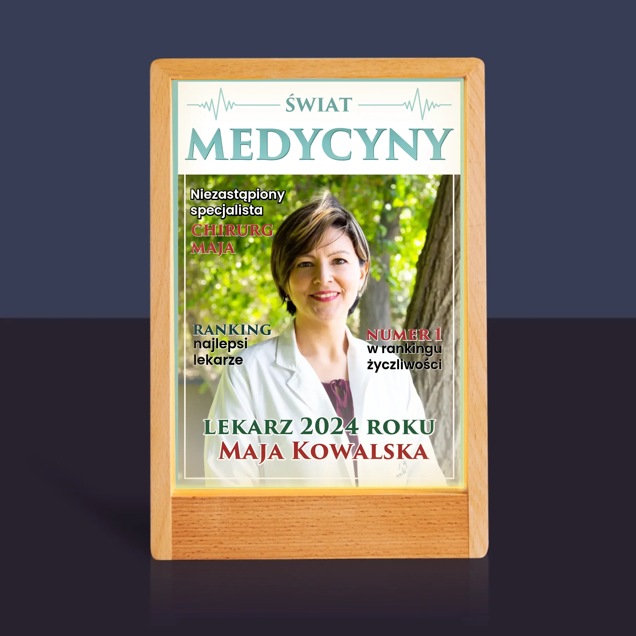 Okładka Magazynu: Świat Medycyny - Wydruk Na Szkle Akrylowym - Image 10