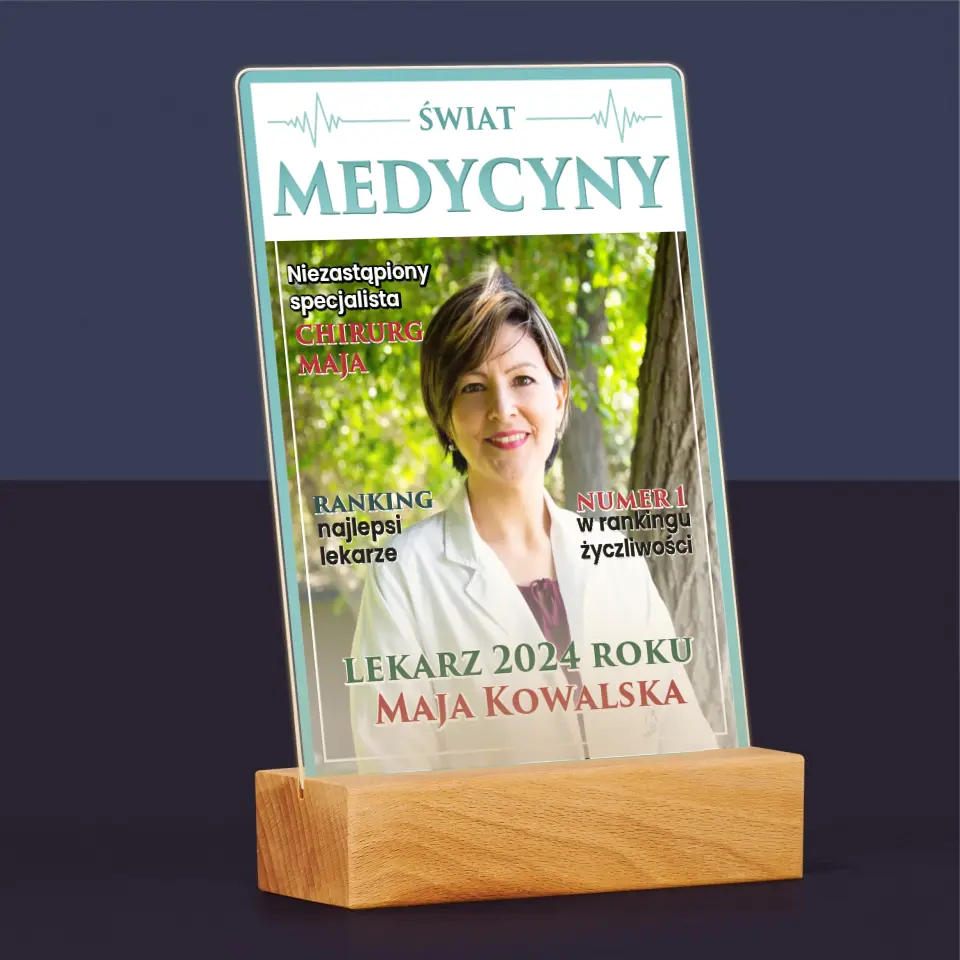 Okładka Magazynu: Świat Medycyny - Wydruk Na Szkle Akrylowym - Image 5