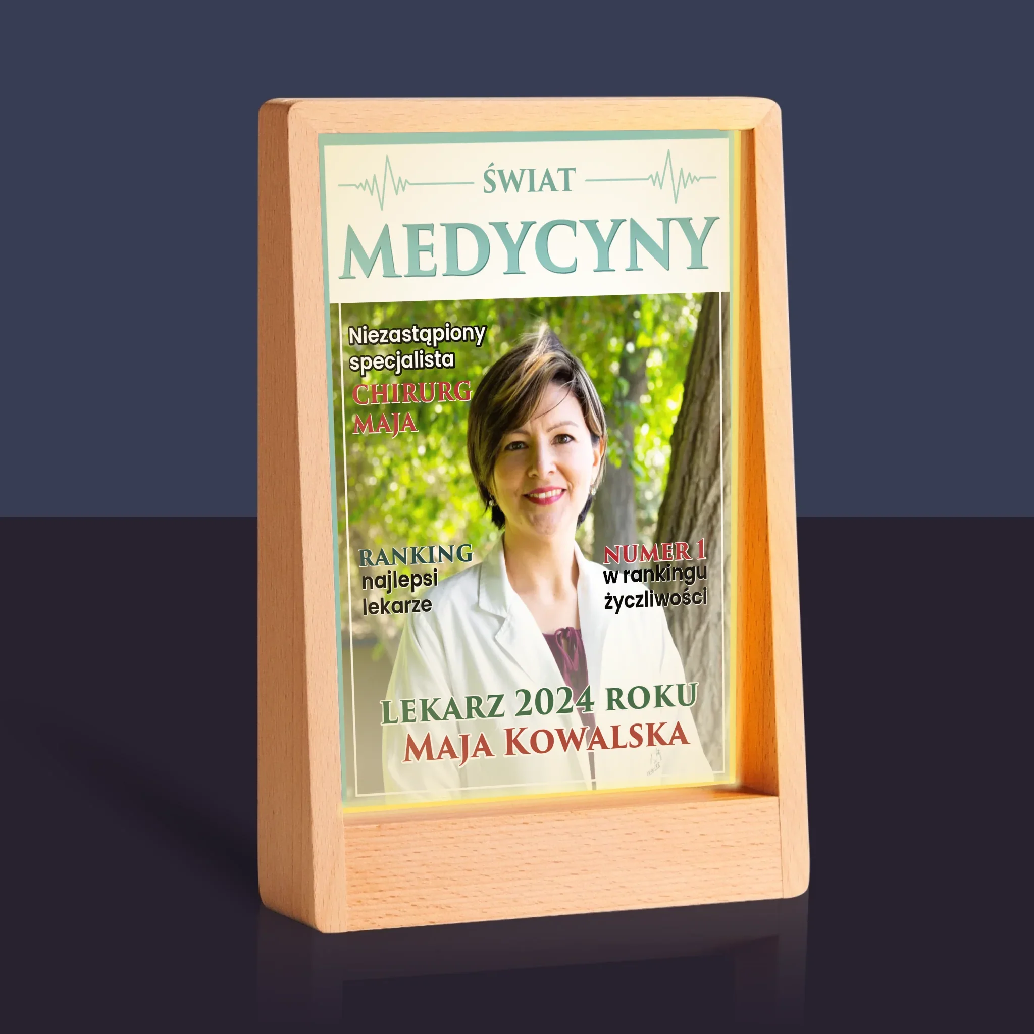 Okładka Magazynu: Świat Medycyny - Wydruk Na Szkle Akrylowym - Image 9