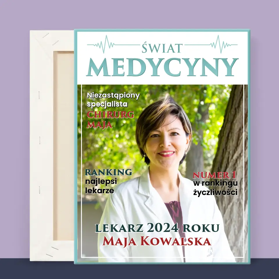 Okładka Magazynu: Świat Medycyny - Wydruk Obramowany - Image 11