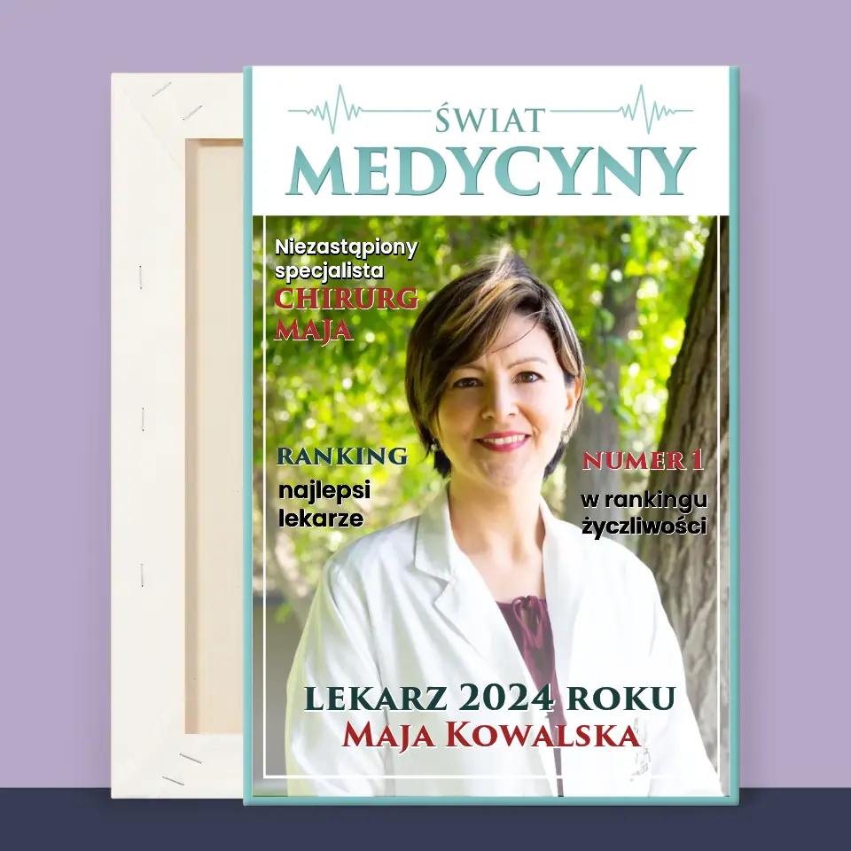 Okładka Magazynu: Świat Medycyny - Wydruk Obramowany - Image 12