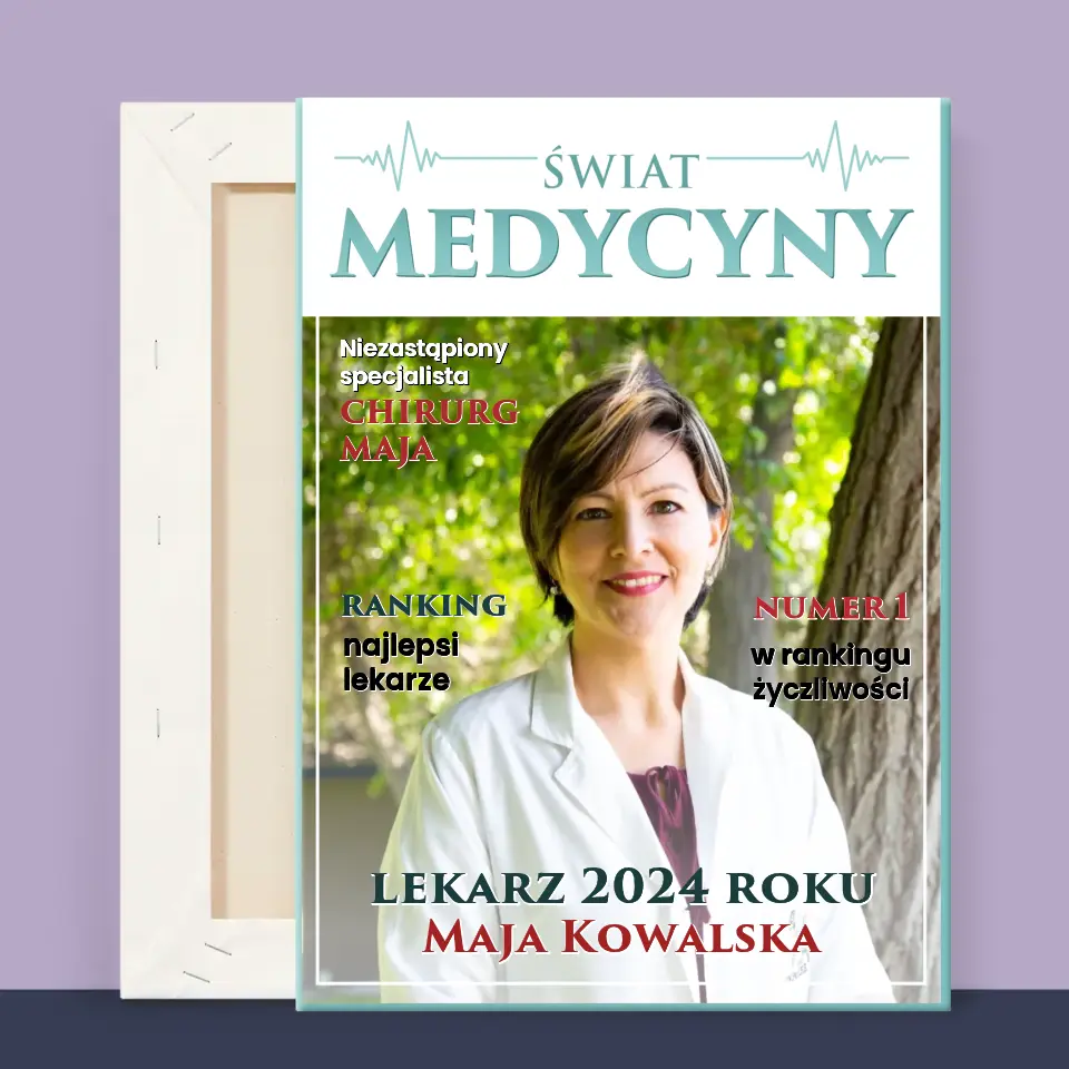 Okładka Magazynu: Świat Medycyny - Wydruk Obramowany - Image 13