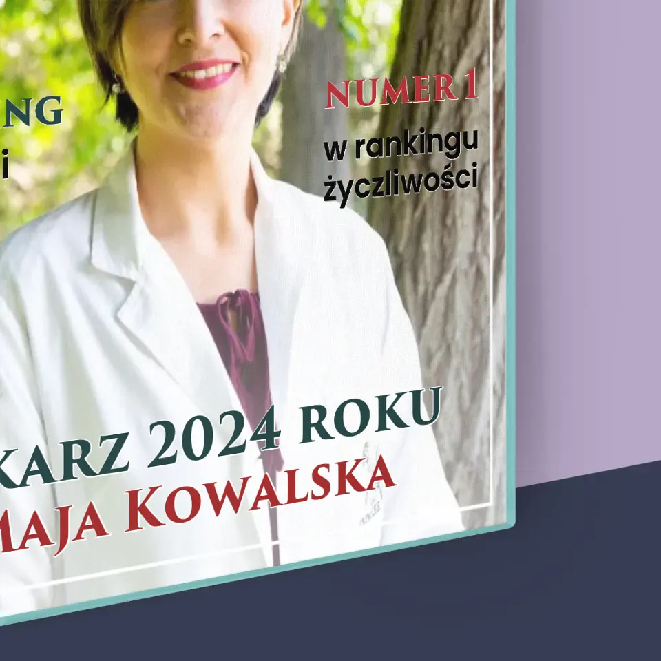 Okładka Magazynu: Świat Medycyny - Wydruk Obramowany - Image 16