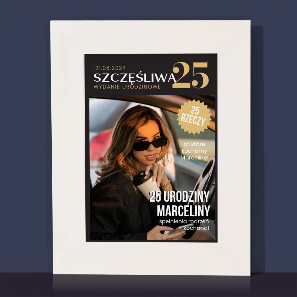 Okładka Magazynu: Szczęśliwa 25 - Ramka Na Zdjęcie - Image 2