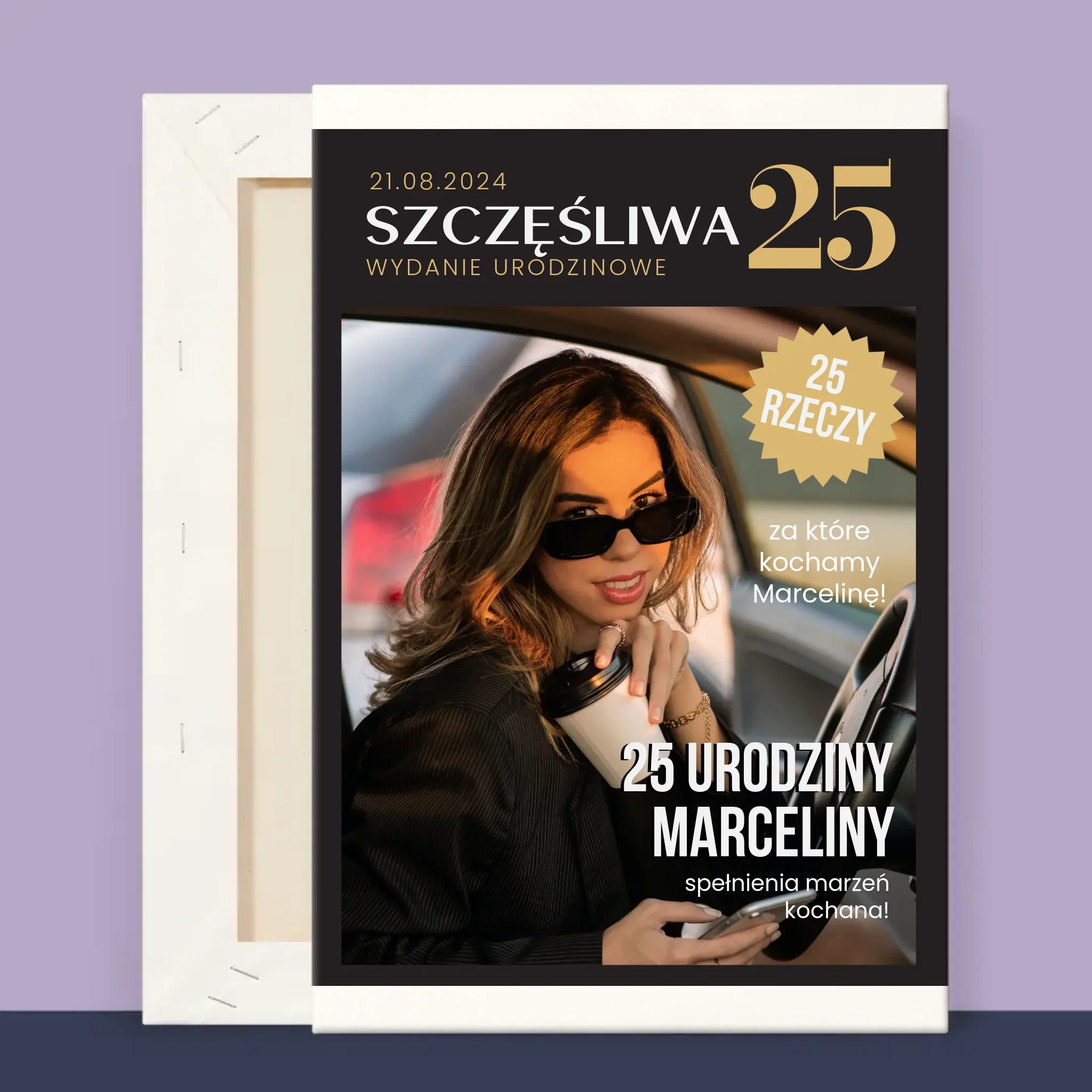 Okładka Magazynu: Szczęśliwa 25 - Wydruk Obramowany - Image 10