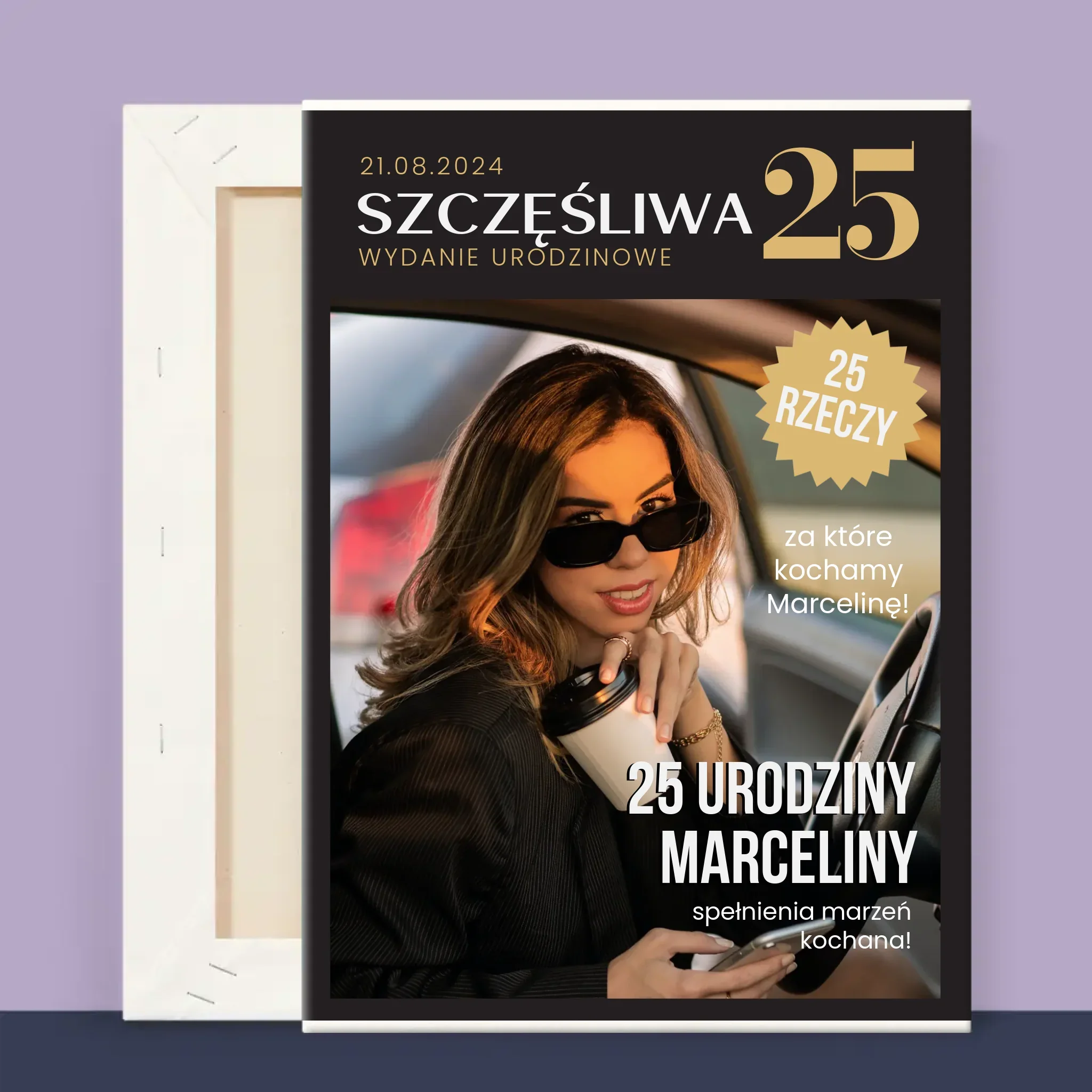 Okładka Magazynu: Szczęśliwa 25 - Wydruk Obramowany - Image 11