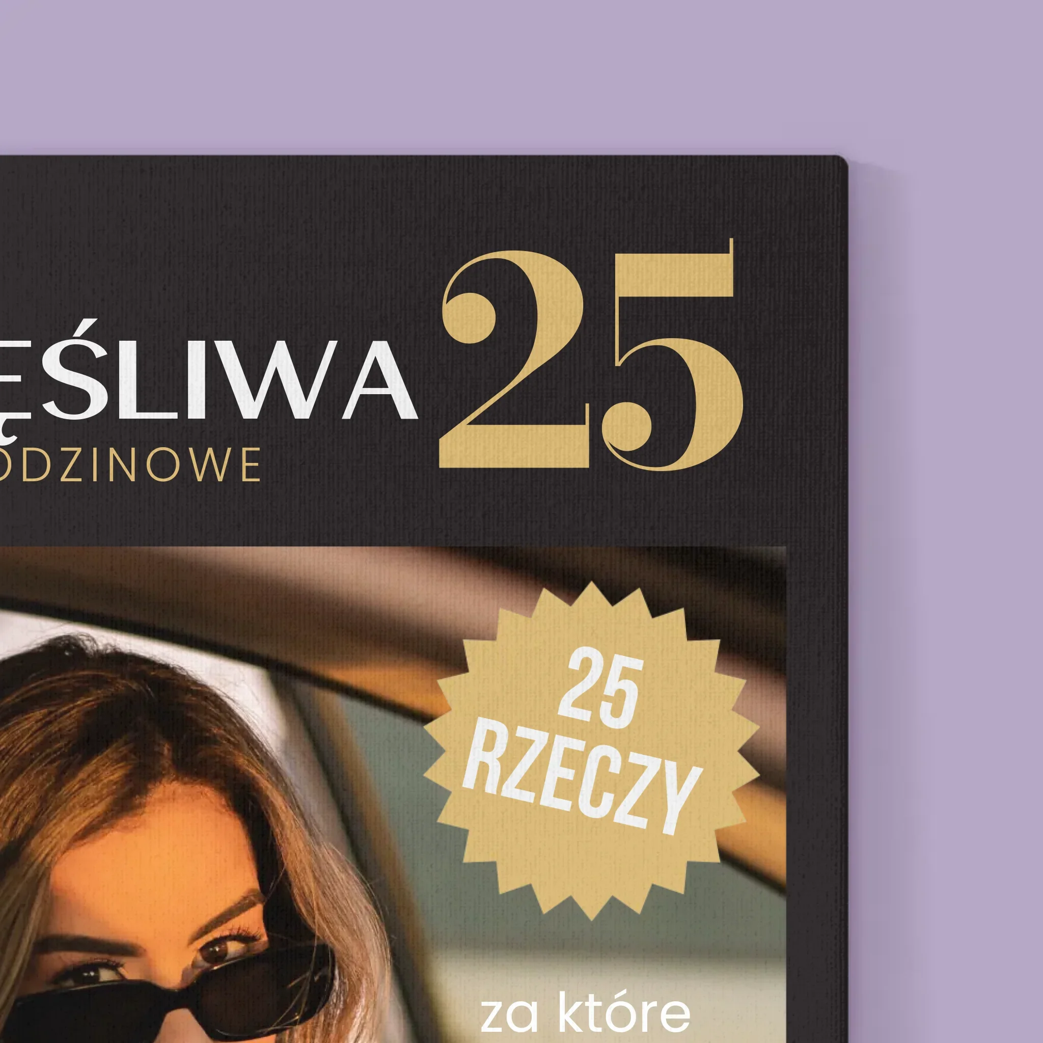 Okładka Magazynu: Szczęśliwa 25 - Wydruk Obramowany - Image 12