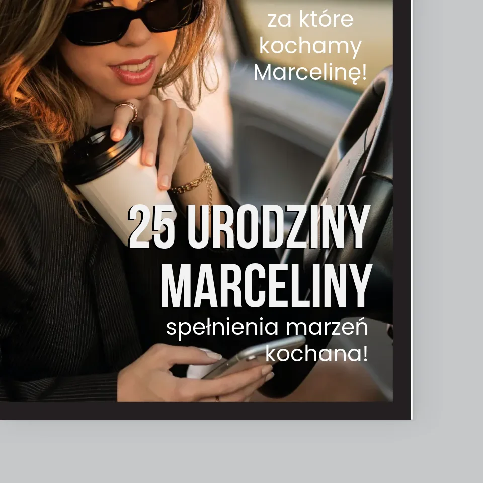 Okładka Magazynu: Szczęśliwa 25 - Wydruk Obramowany - Image 4