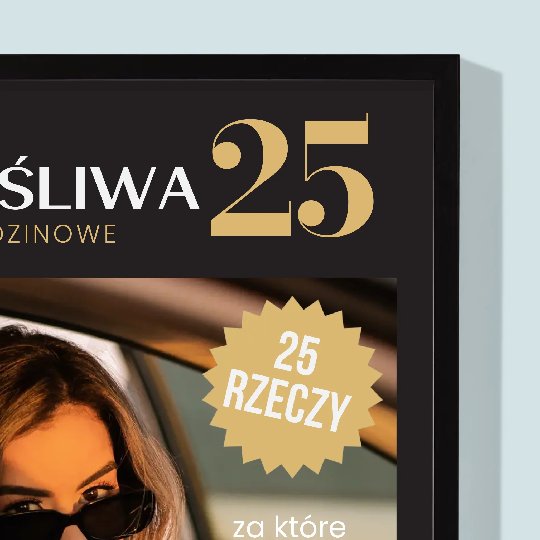 Okładka Magazynu: Szczęśliwa 25 - Wydruk Obramowany - Image 6