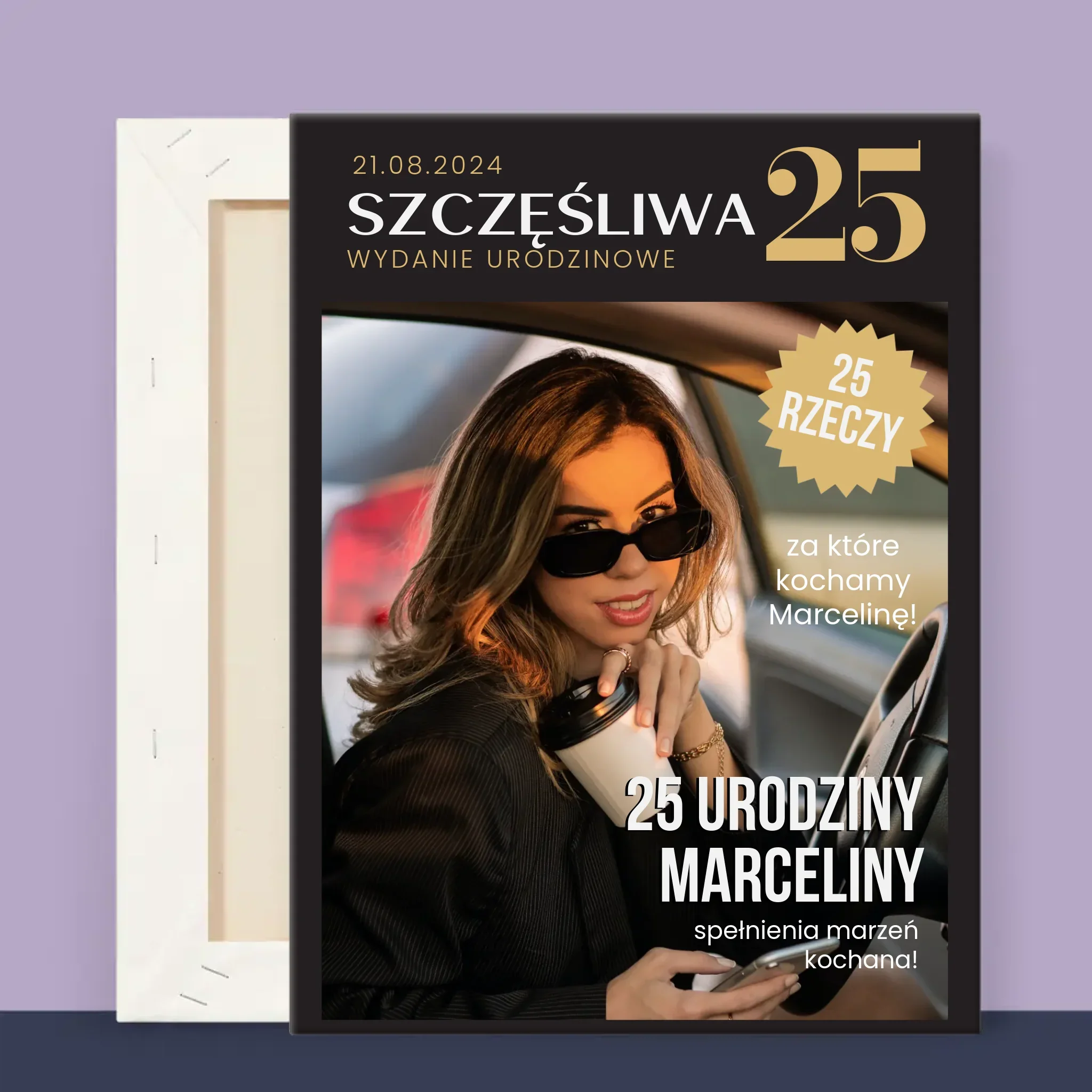 Okładka Magazynu: Szczęśliwa 25 - Wydruk Obramowany - Image 9