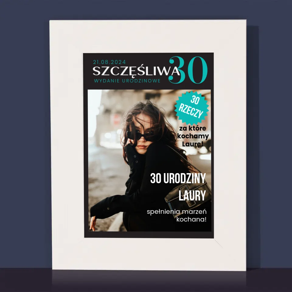 Okładka Magazynu: Szczęśliwa 30 - Ramka Na Zdjęcie - Image 2