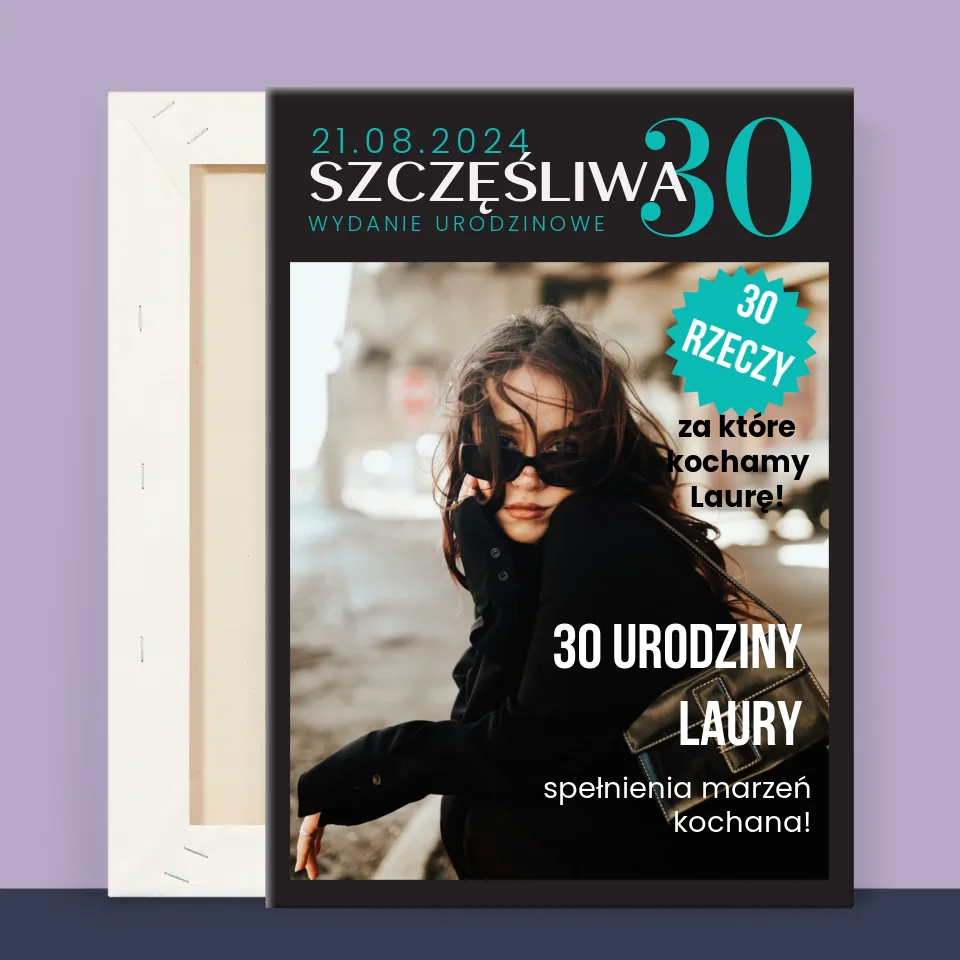 Okładka Magazynu: Szczęśliwa 30 - Wydruk Obramowany - Image 14