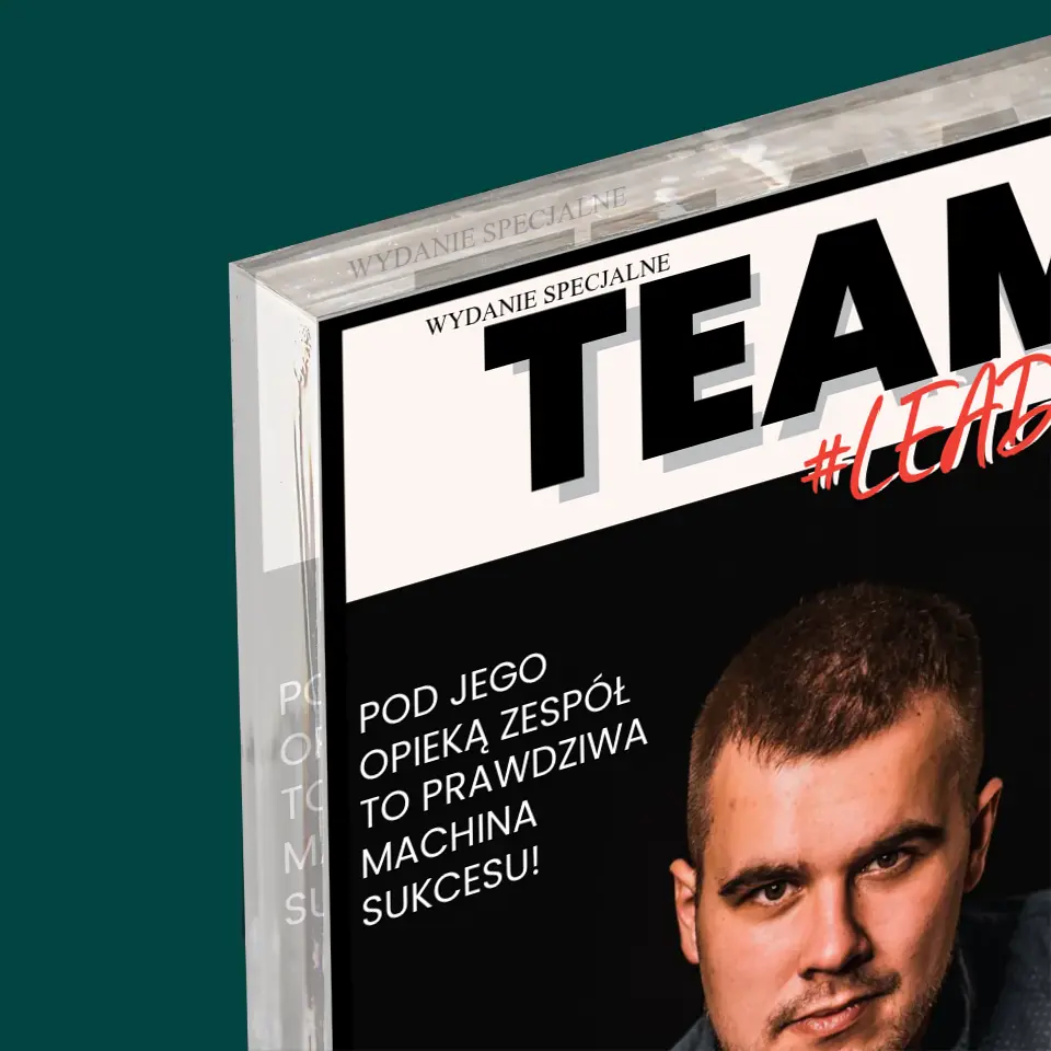 Okładka Magazynu: Team Leader - Blok Akrylowy - Image 4