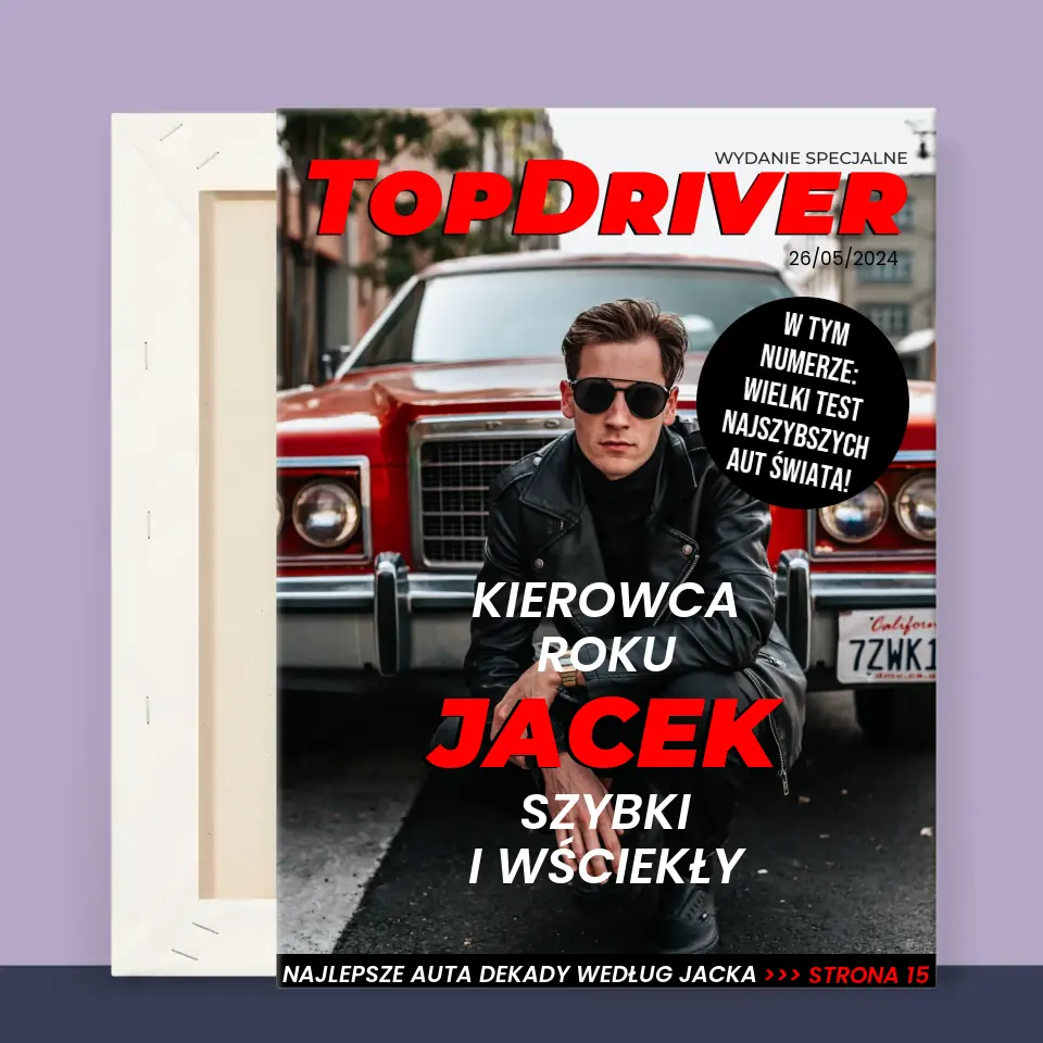 Okładka Magazynu: Topdriver - Wydruk Obramowany - Image 11