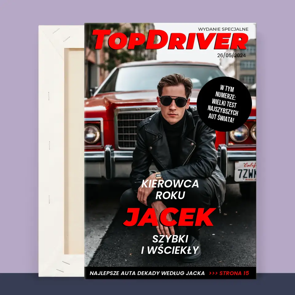 Okładka Magazynu: Topdriver - Wydruk Obramowany - Image 12